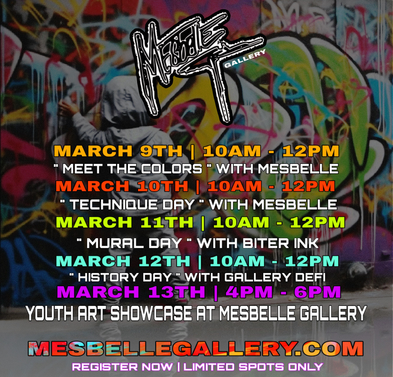 MESBELLE Youth Art Camp Two-Day Pass