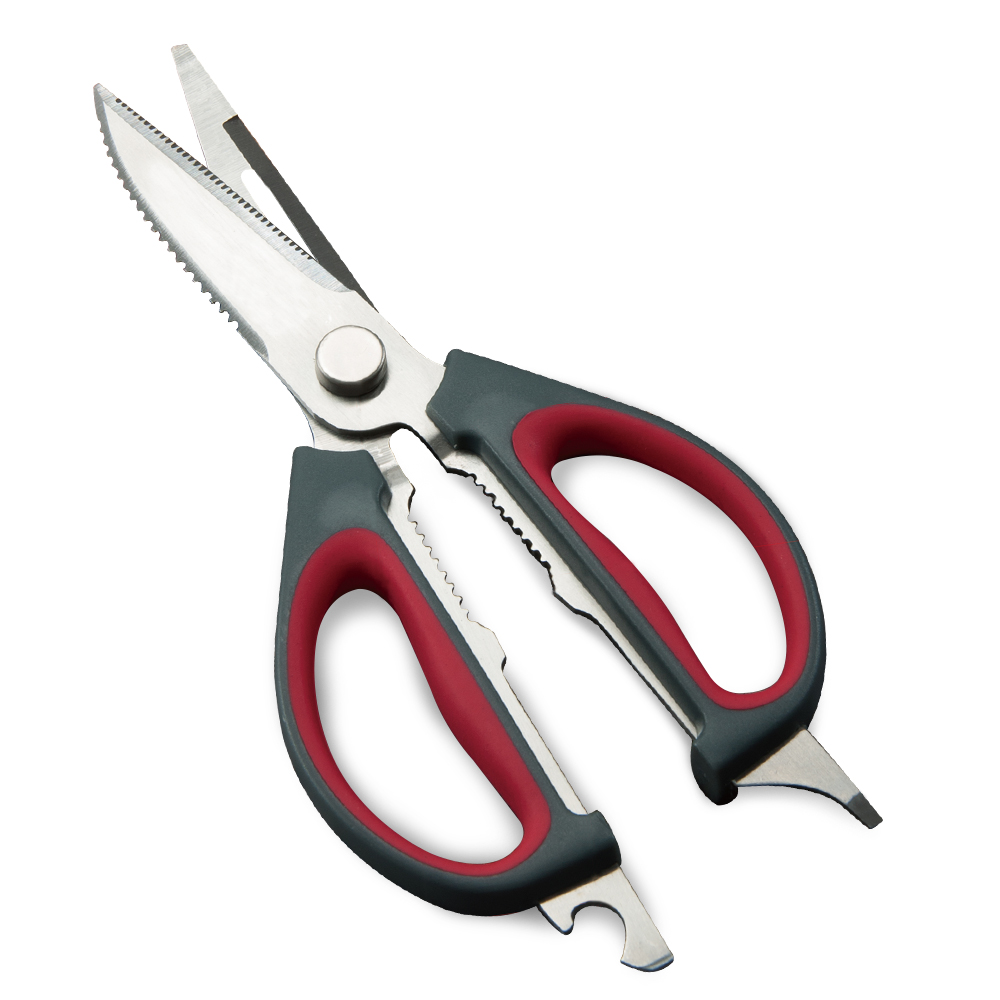 Tijeras de Cocina Multifunción de Acero Inoxidable