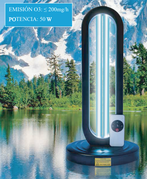 Lámpara UV-C + Ozono