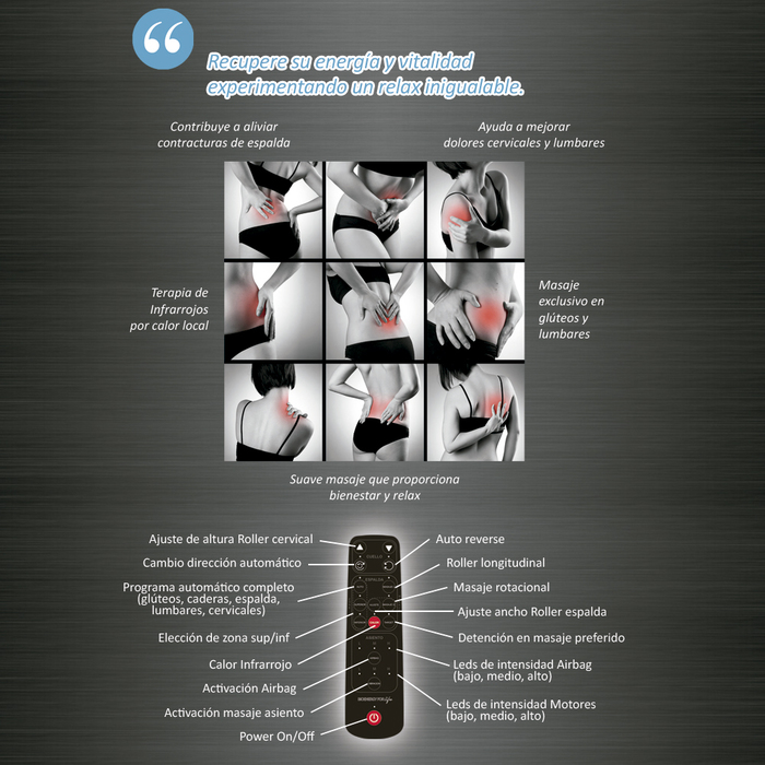 Asiento de Masaje Integral