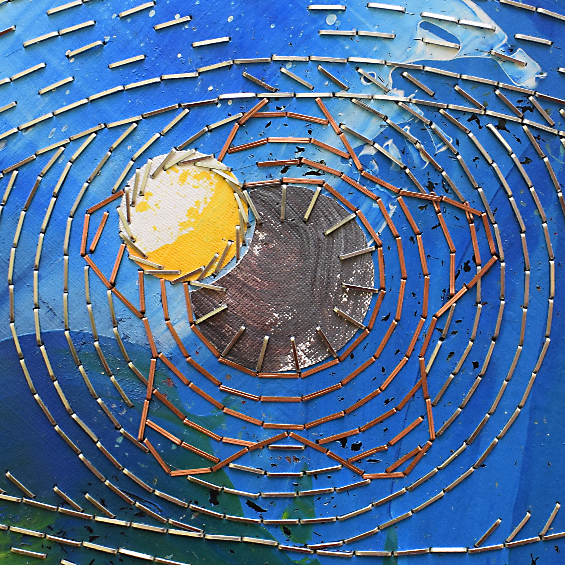 "El ojo que todo lo ve" Obra original 50x50 cm