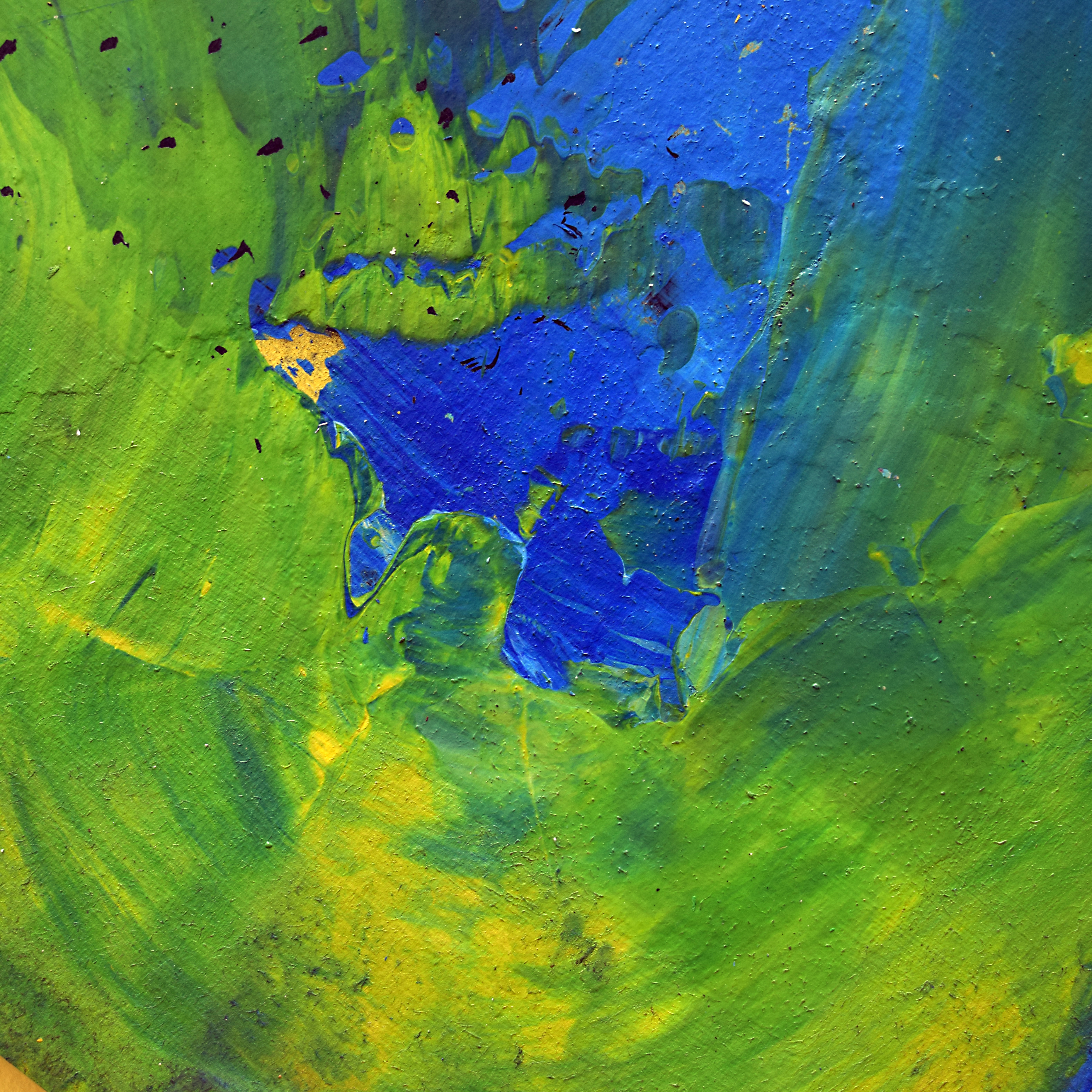 "El ojo que todo lo ve" Obra original 50x50 cm