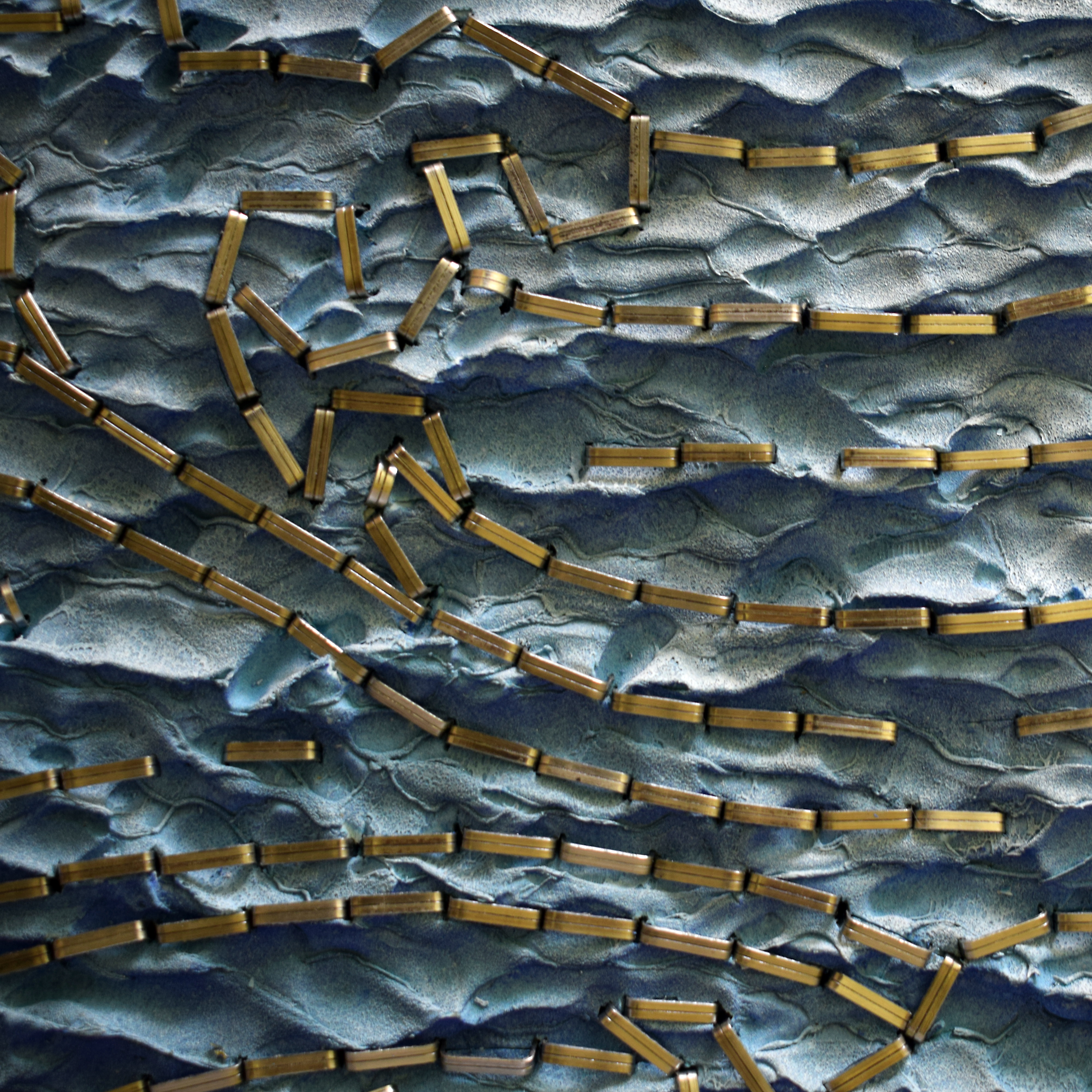 "La ola" Obra original 60x95x5 cm