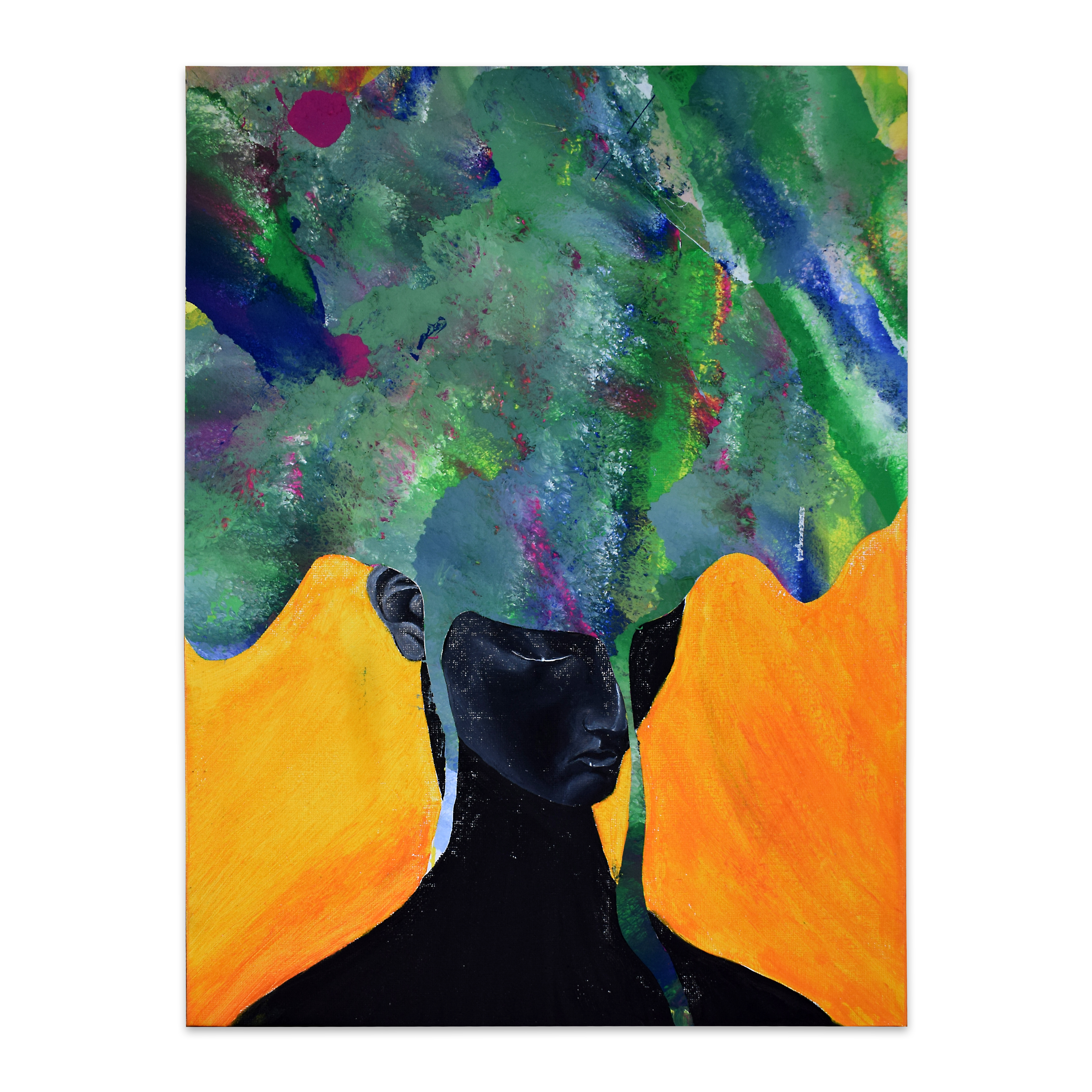 "Creatividad desbordante" Obra original 30x40 cm