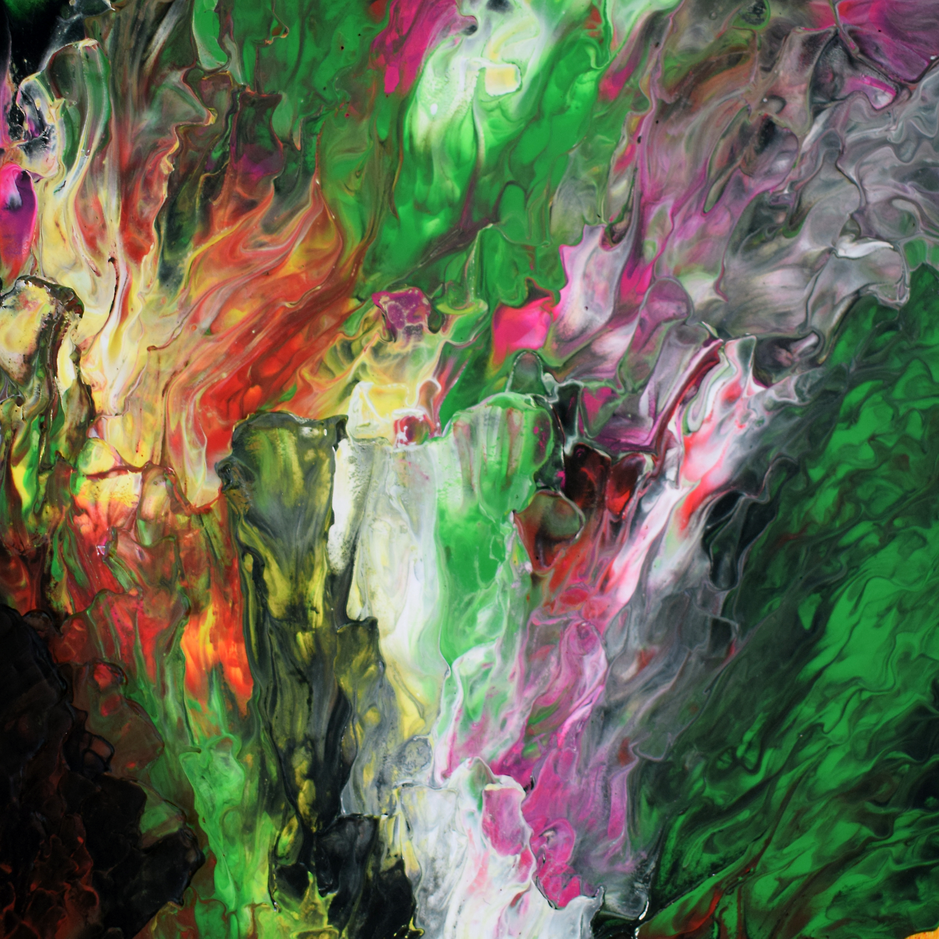 "Evasión o victoria" Obra original 20x60 cm