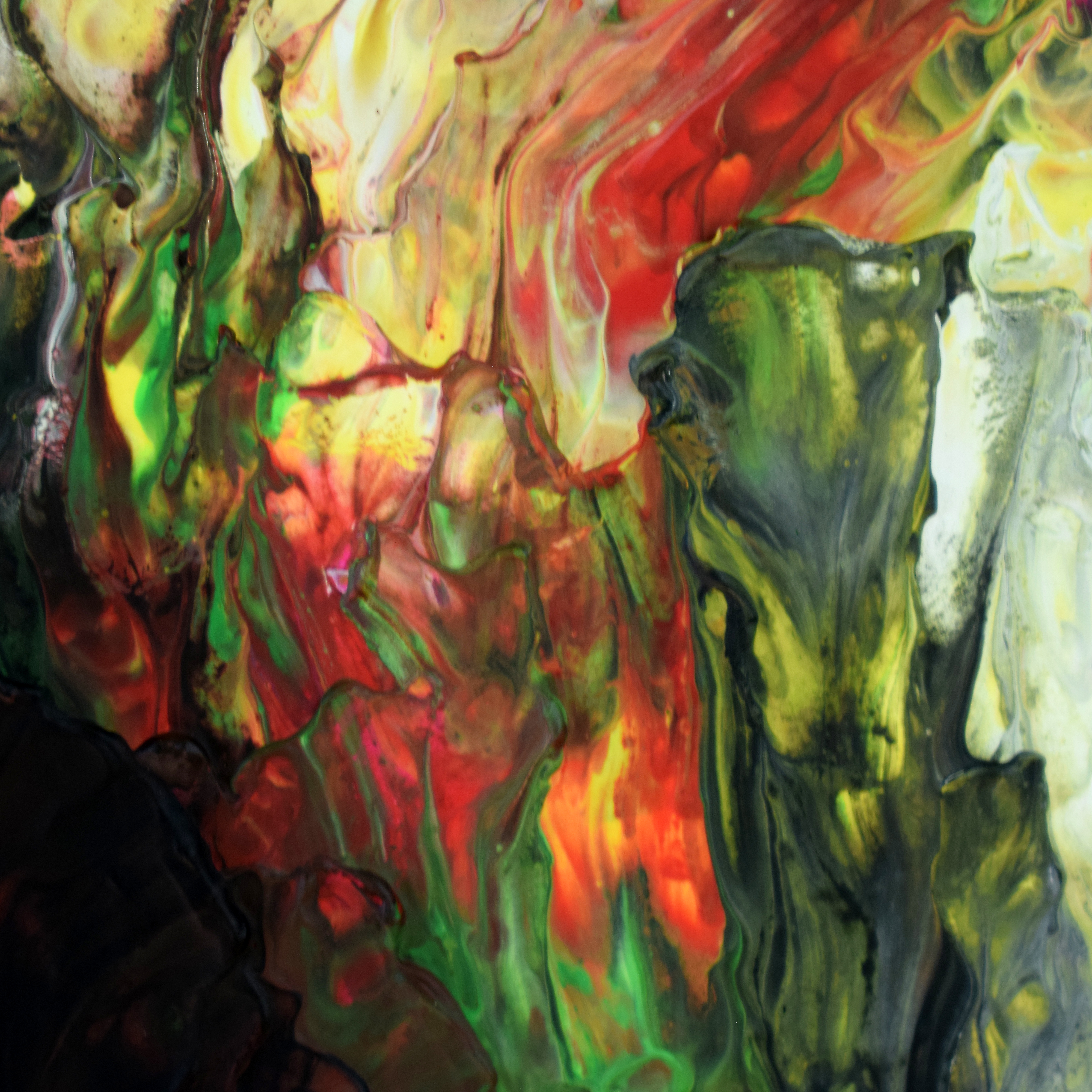 "Evasión o victoria" Obra original 20x60 cm