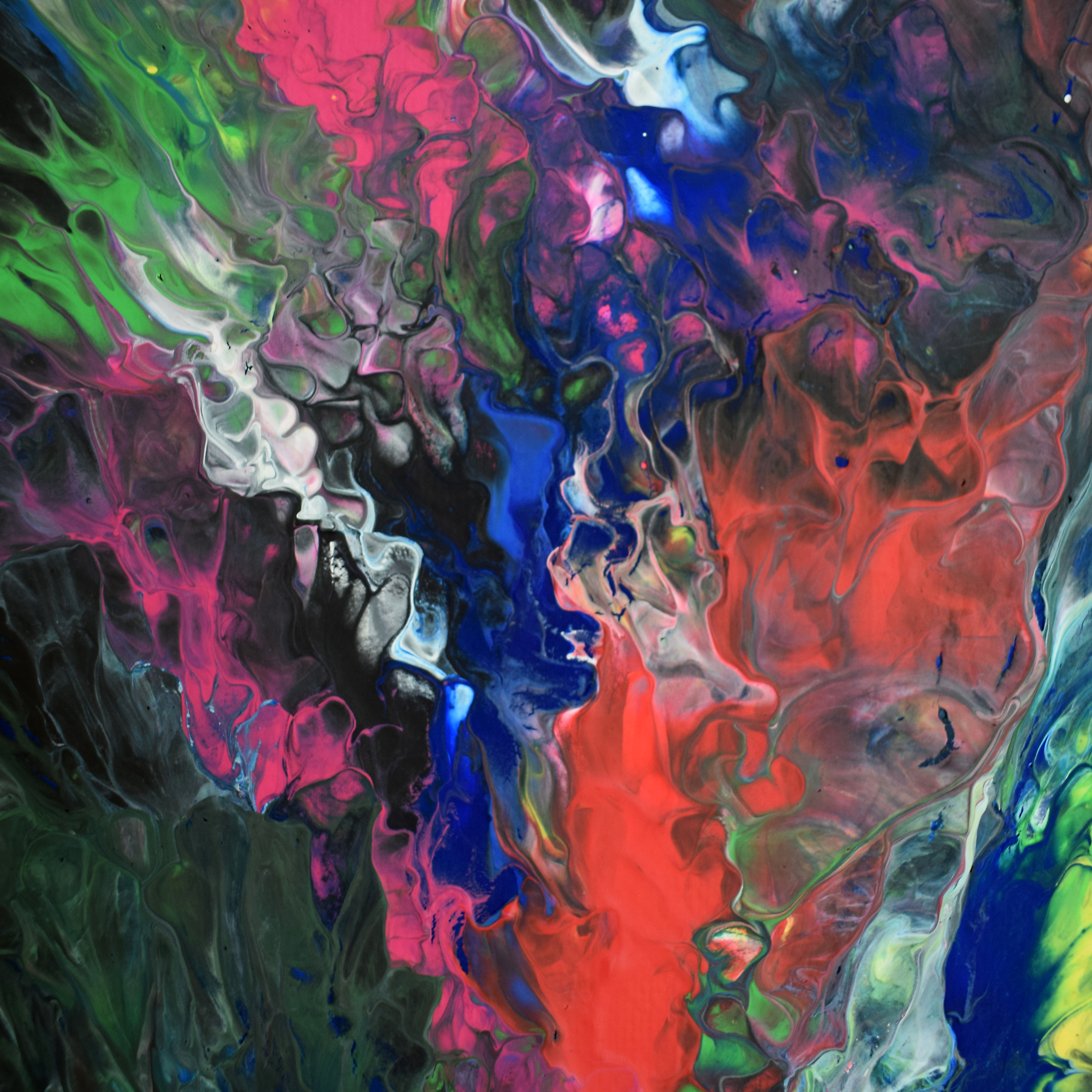 "Mente inquieta" Obra original 20x60 cm