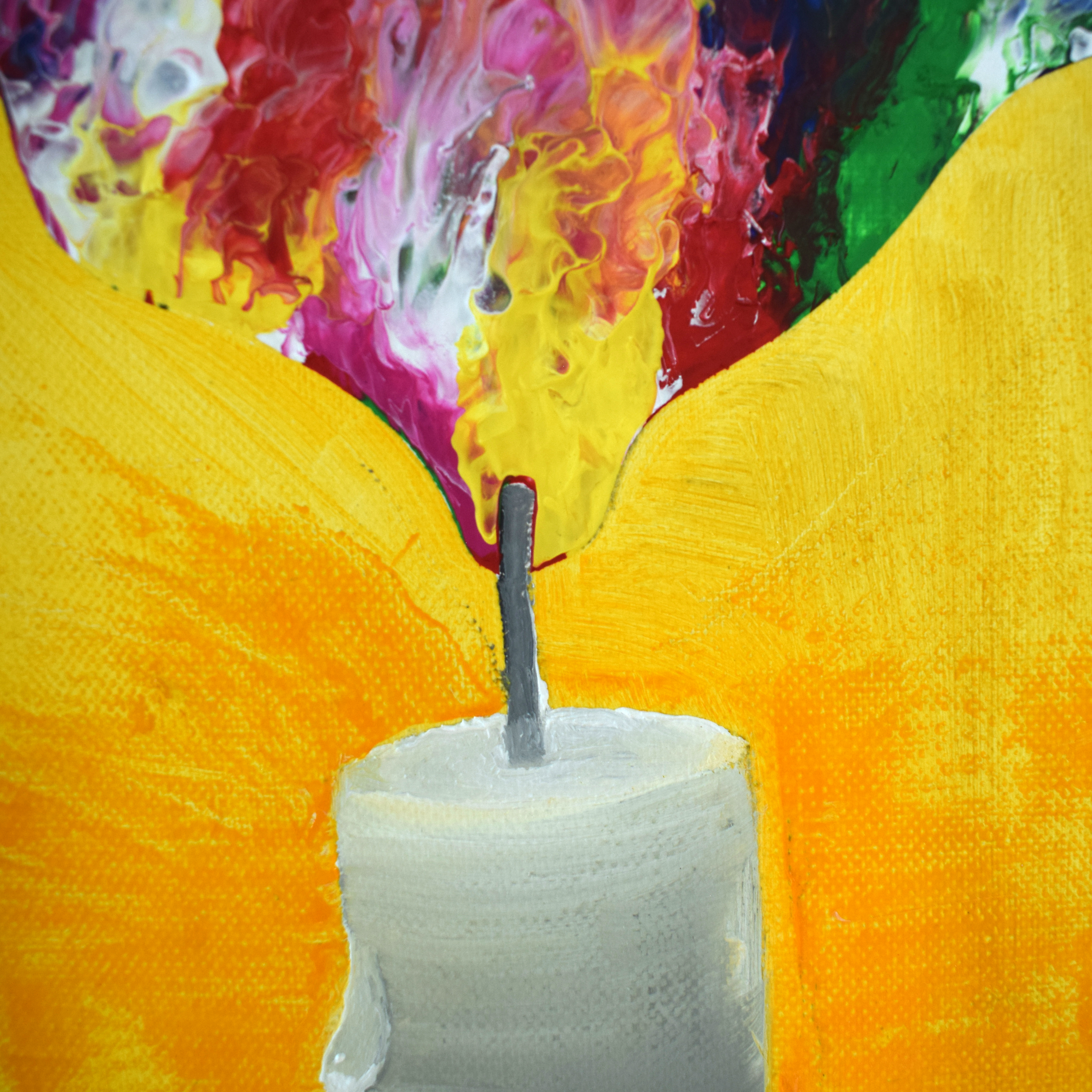 "Vela" Obra original 20x60 cm