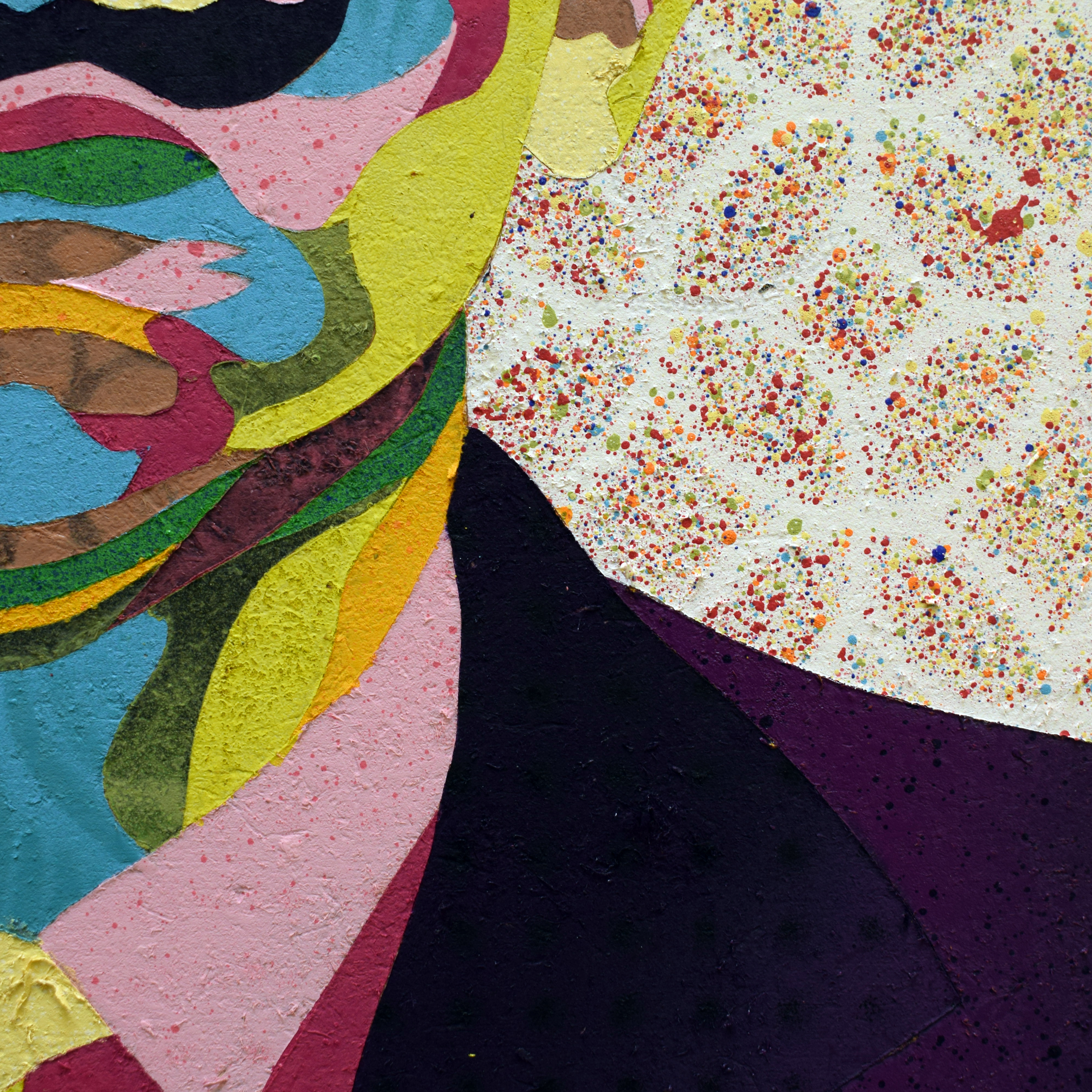 "Dalí" Obra original 25x25 cm