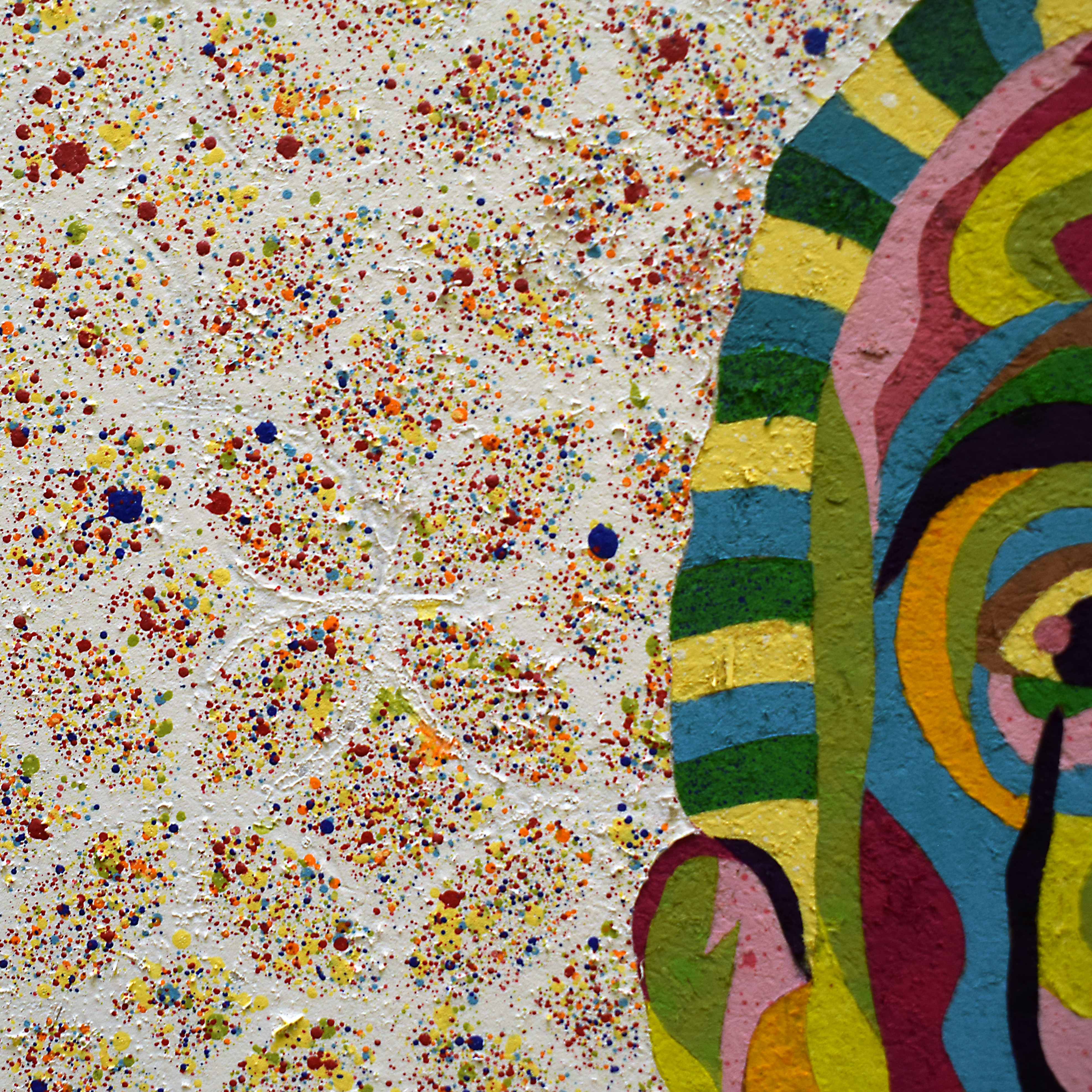 "Dalí" Obra original 25x25 cm