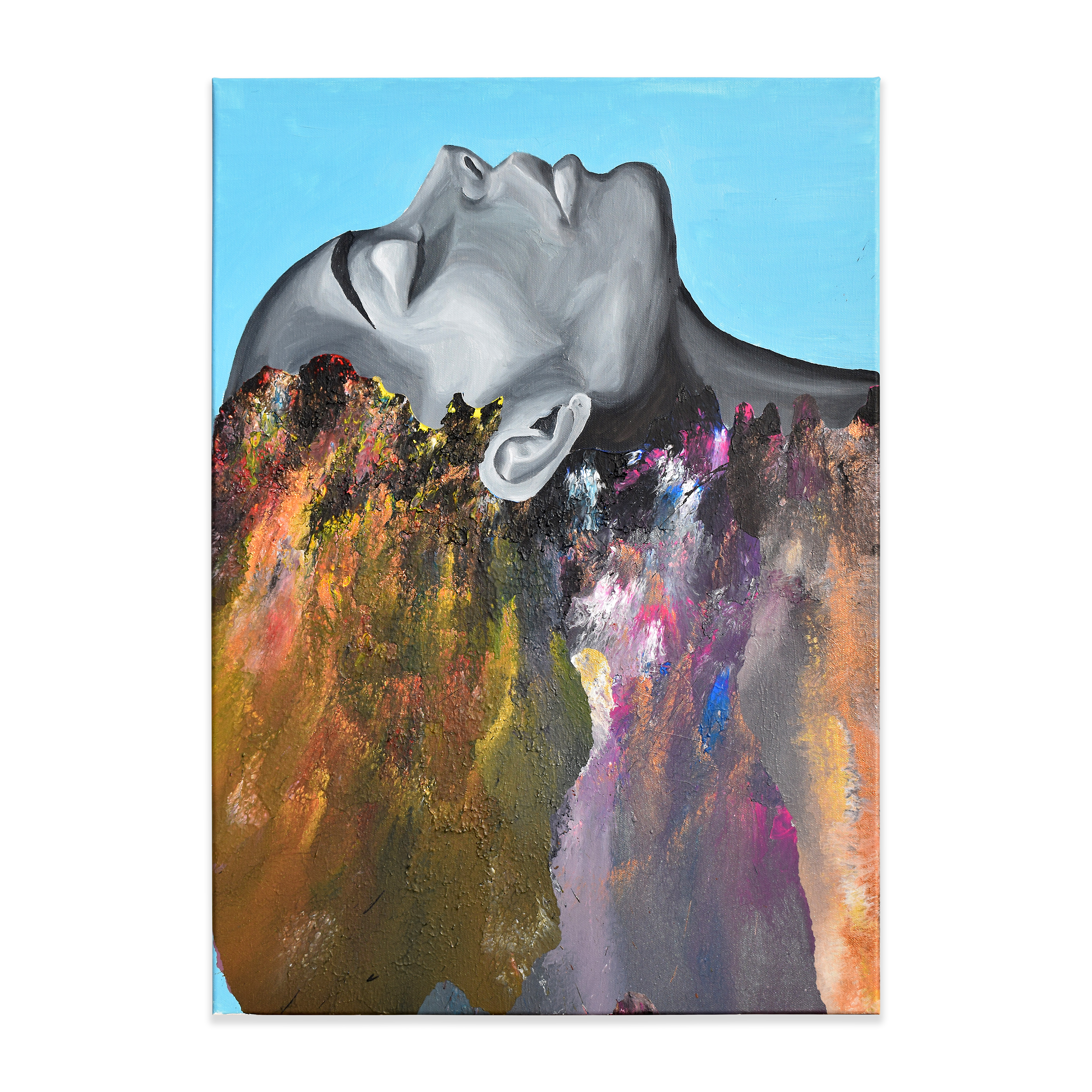 "Dreaming" Obra original 50x70 cm