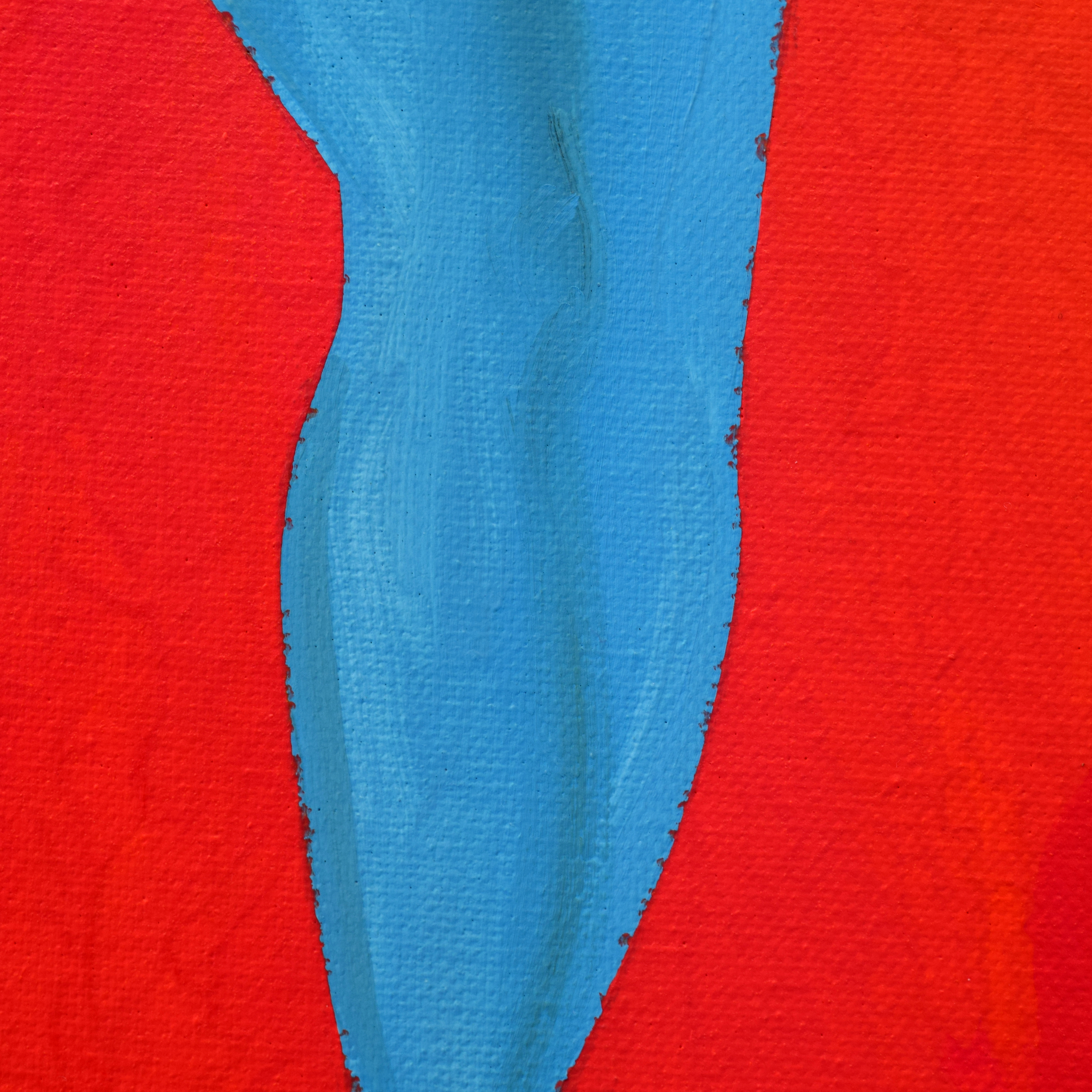 "Musa en el recuerdo" Obra original 20x60 cm