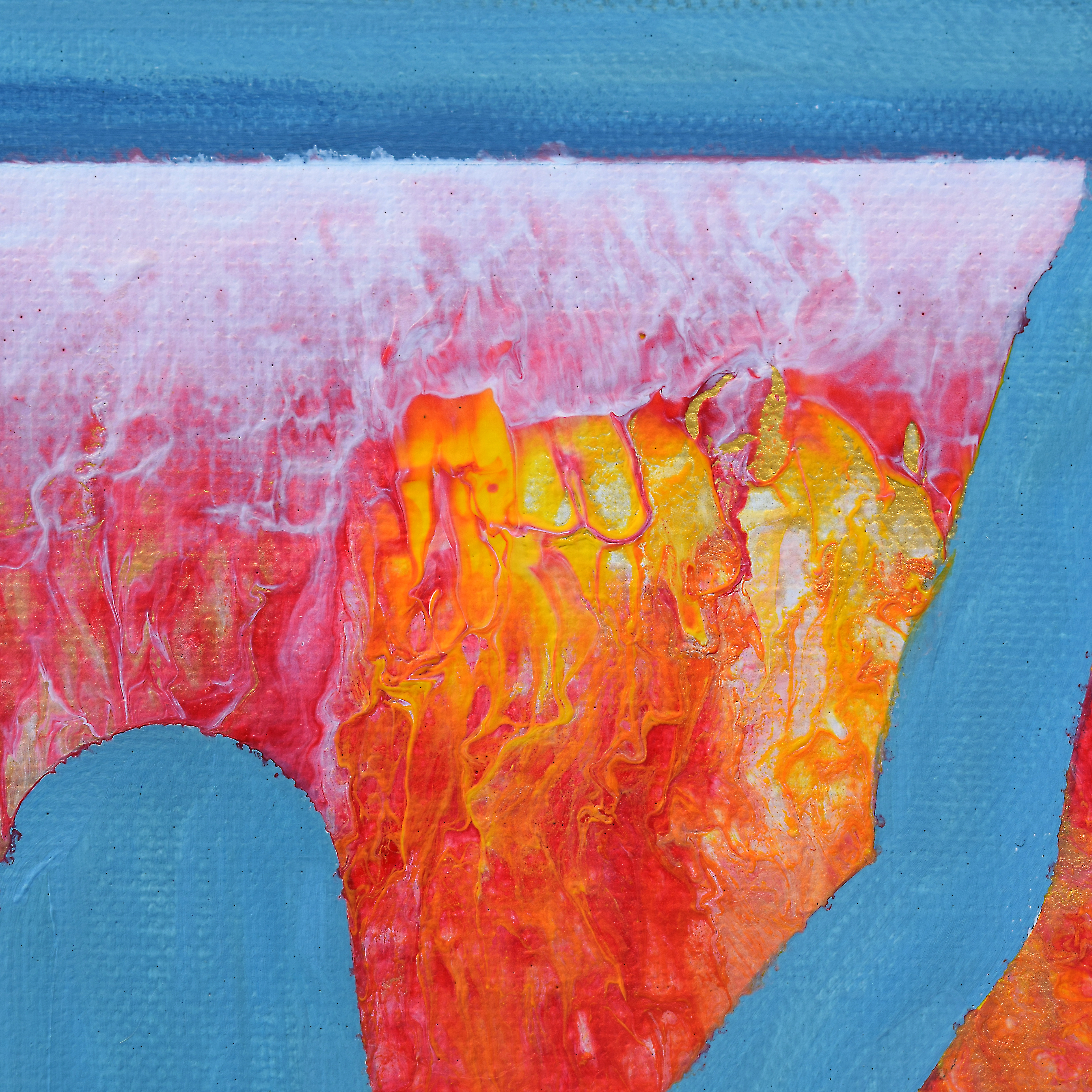 "Musa en el recuerdo" Obra original 20x60 cm