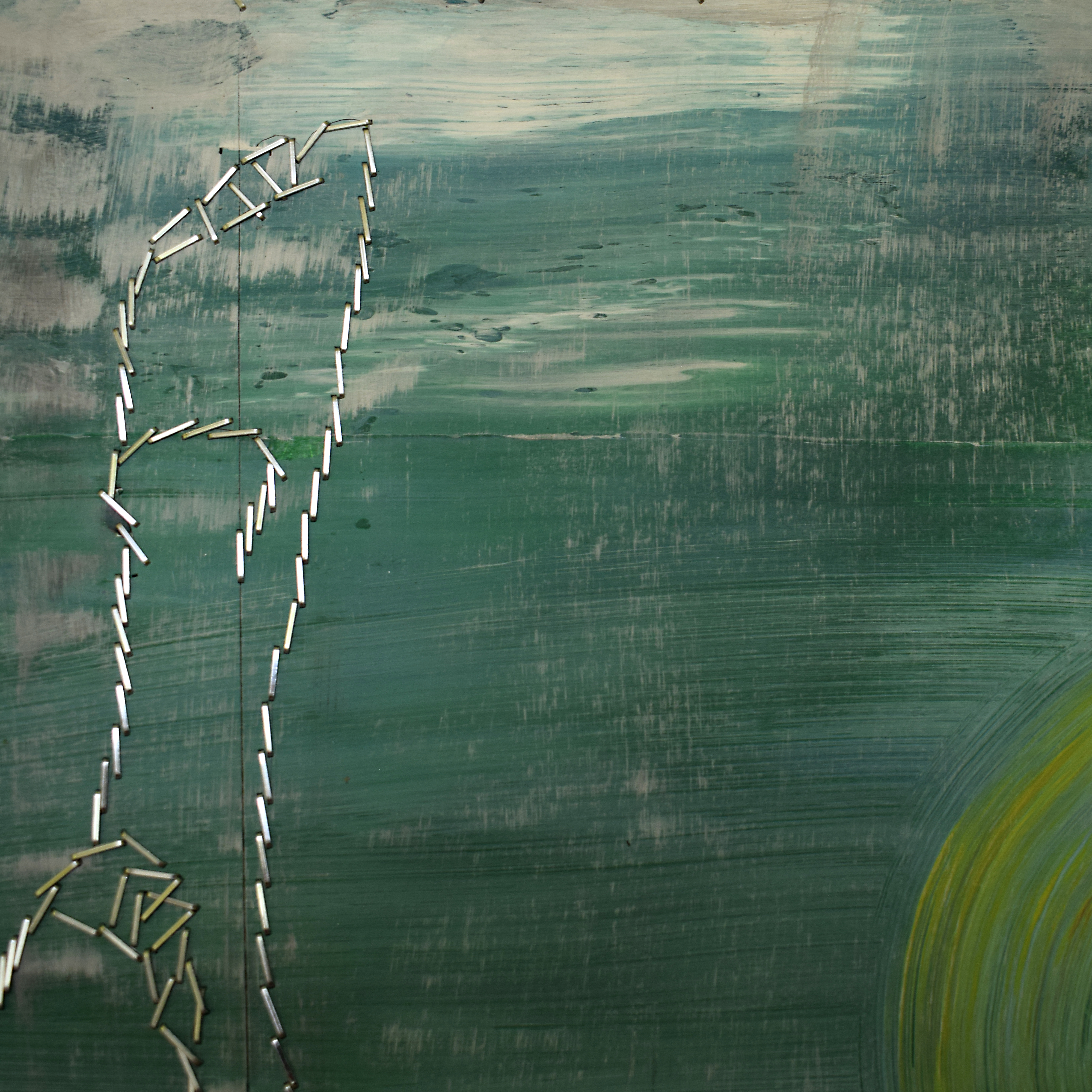 "Florecer" Obra original 60x120 cm