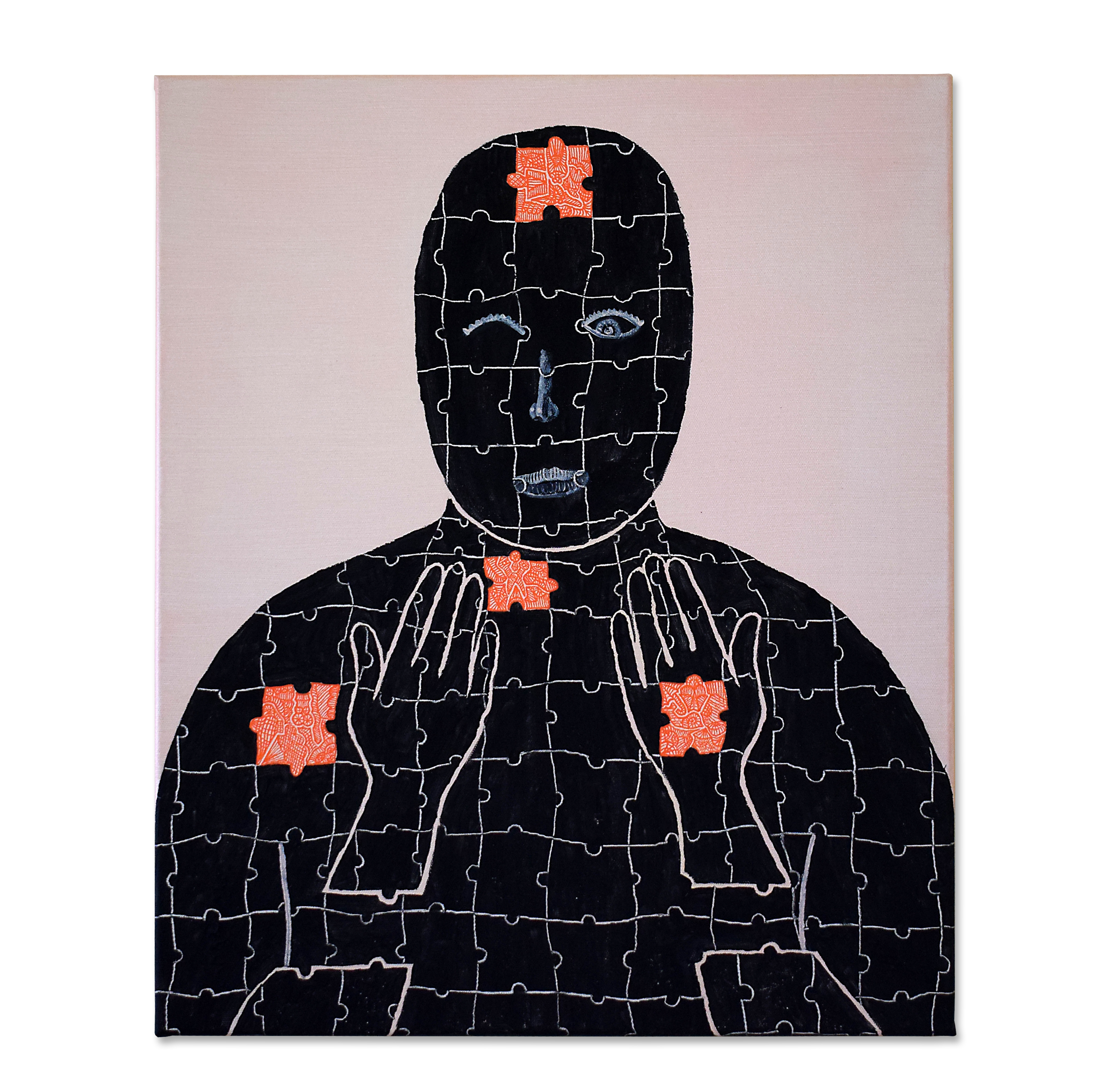 "Tacto" Obra original 46x54 cm