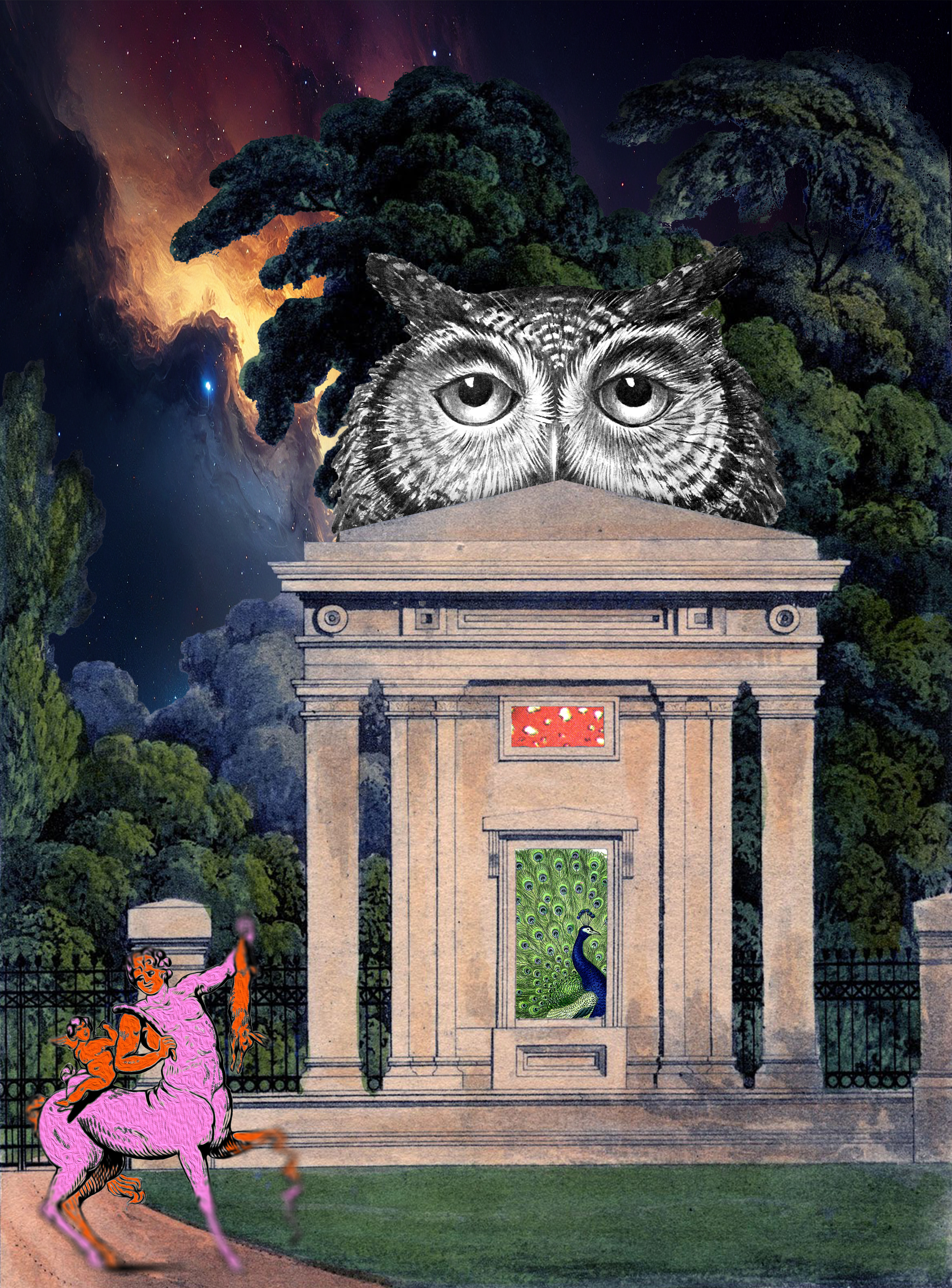 Prints Collage onírico