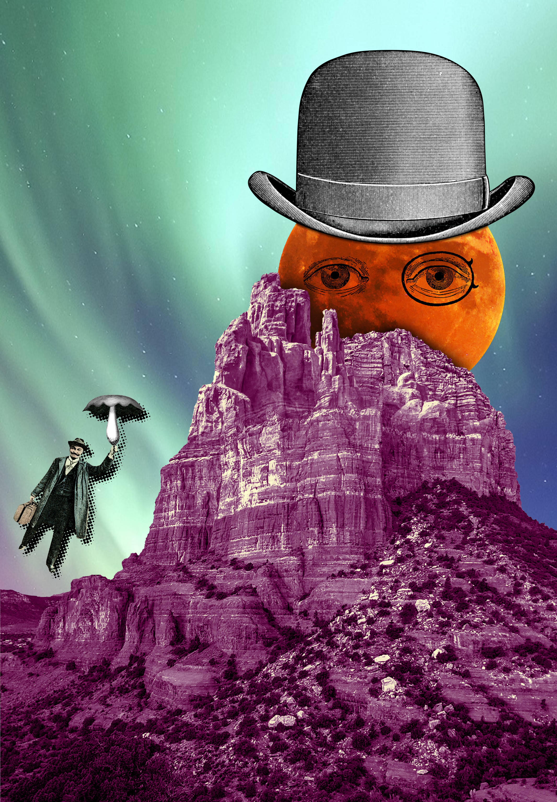 Prints Collage onírico