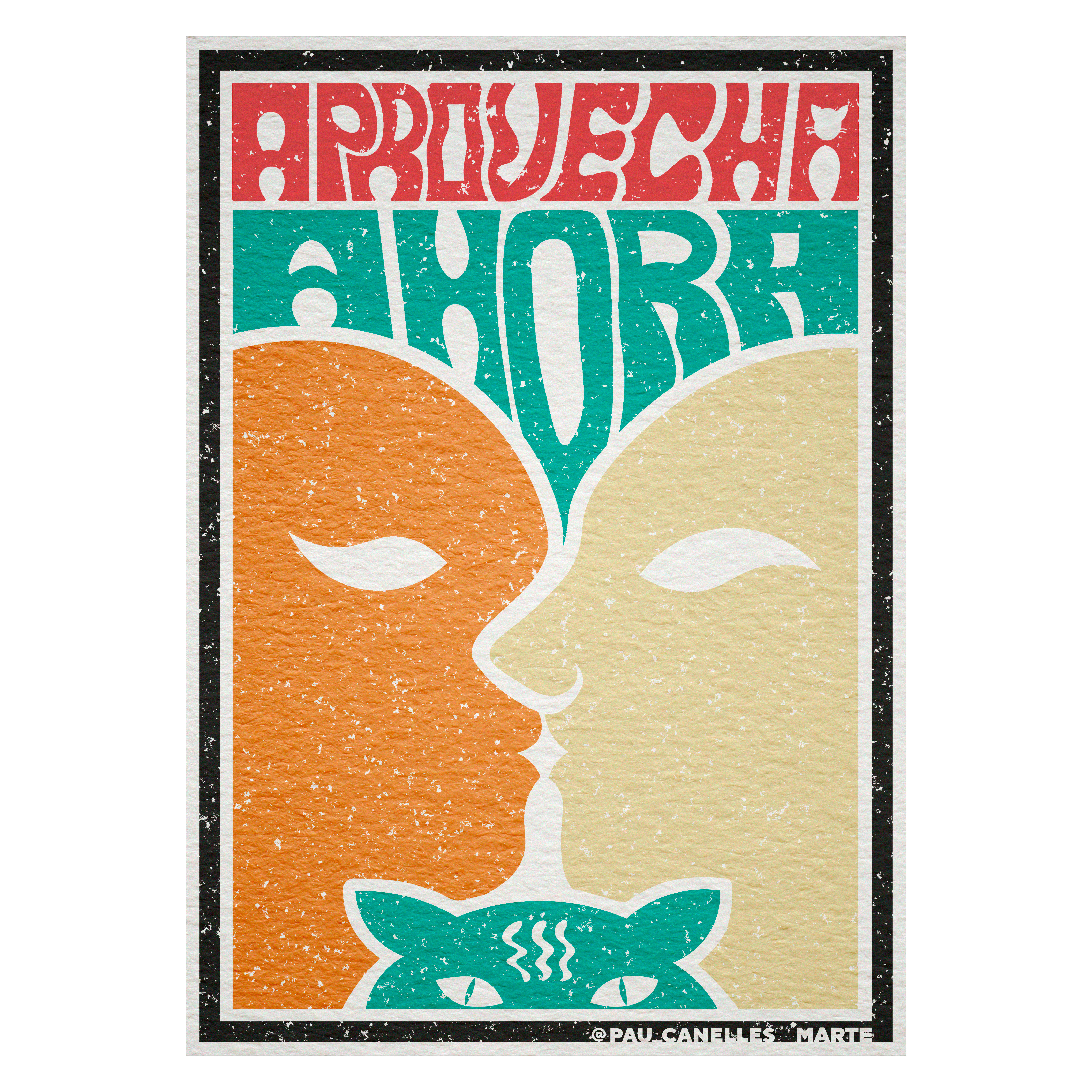 "Mirada felina" prints en tamaño A3