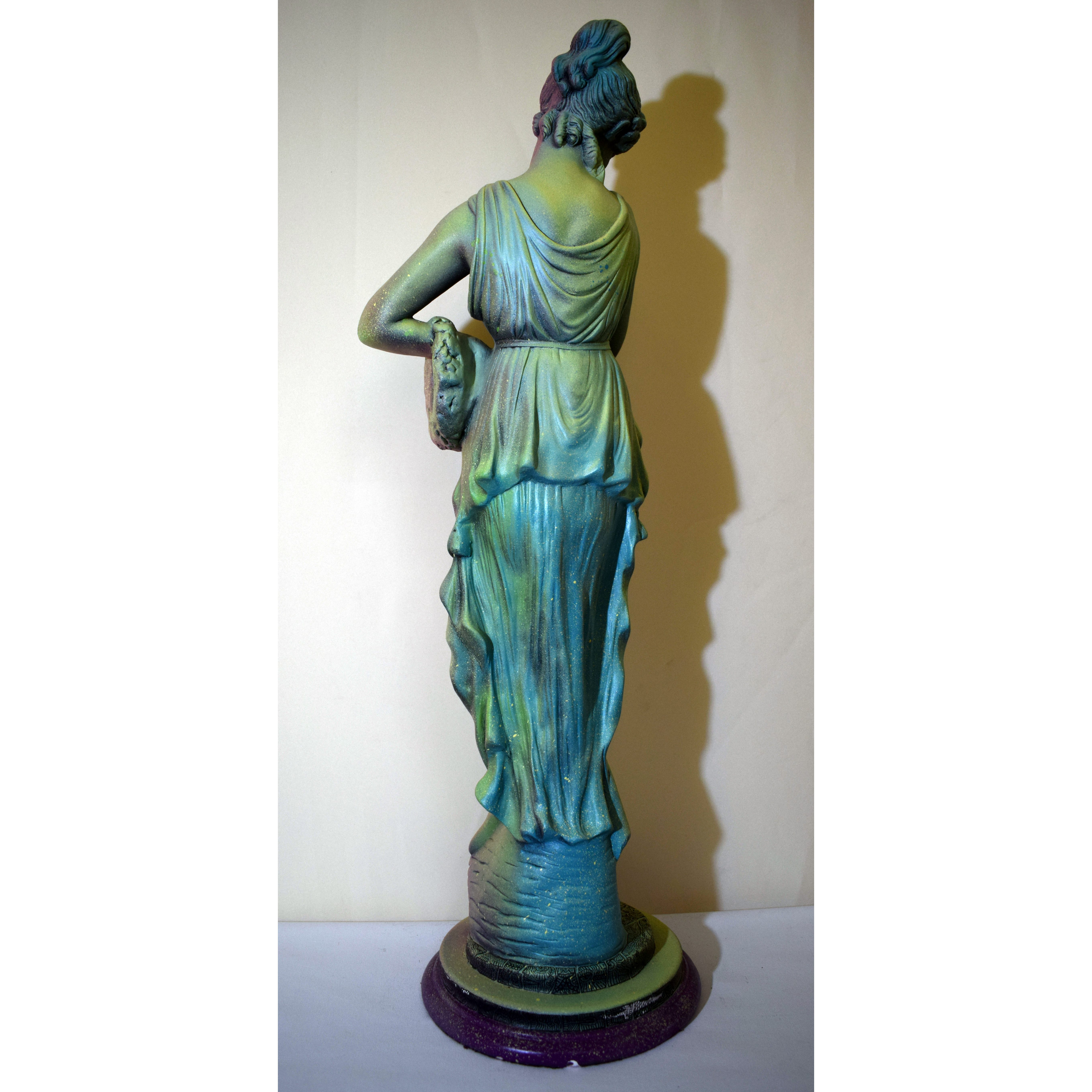 "Inseguridades" Escultura original 68x20x24 cm