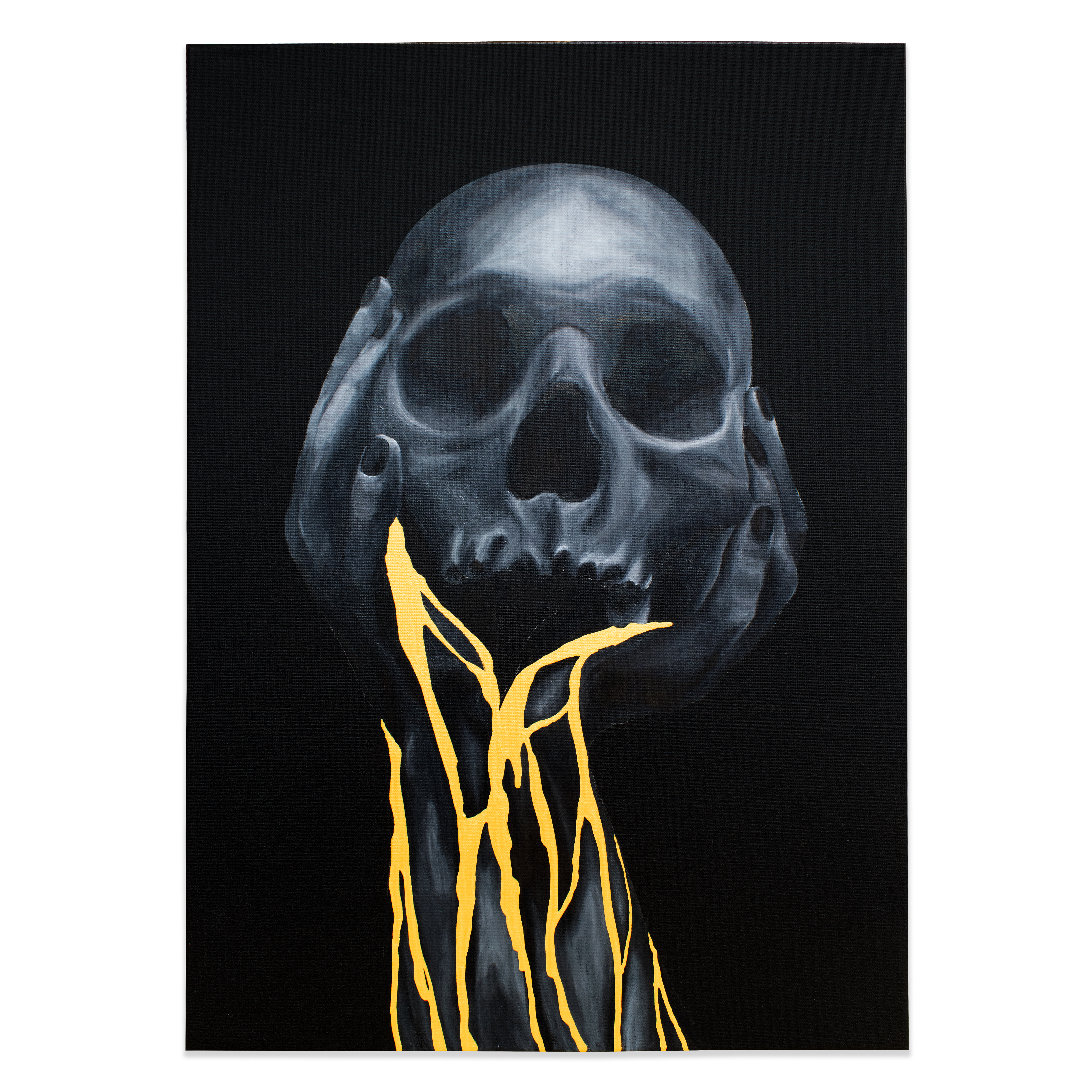 "Golden" Obra original 50x70 cm cm