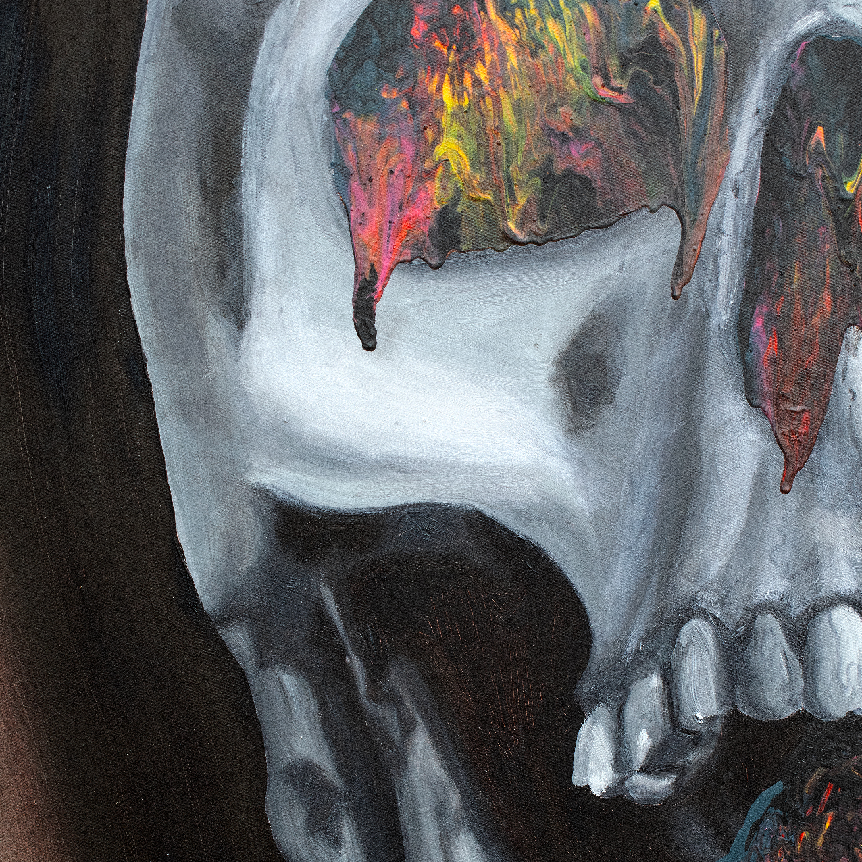 "La grima" Obra original 60x60 cm cm