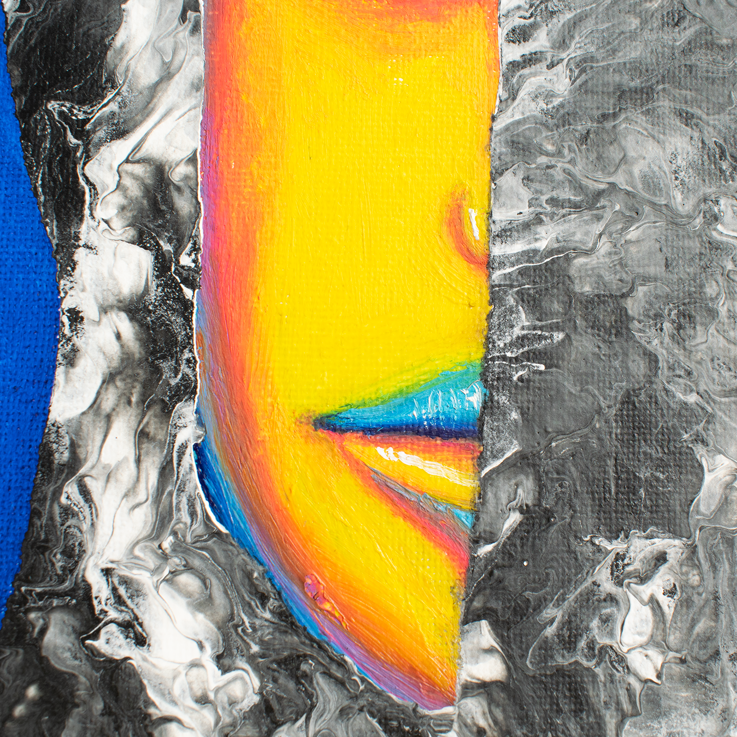 "Destello de rabia" Obra original 30x40 cm 