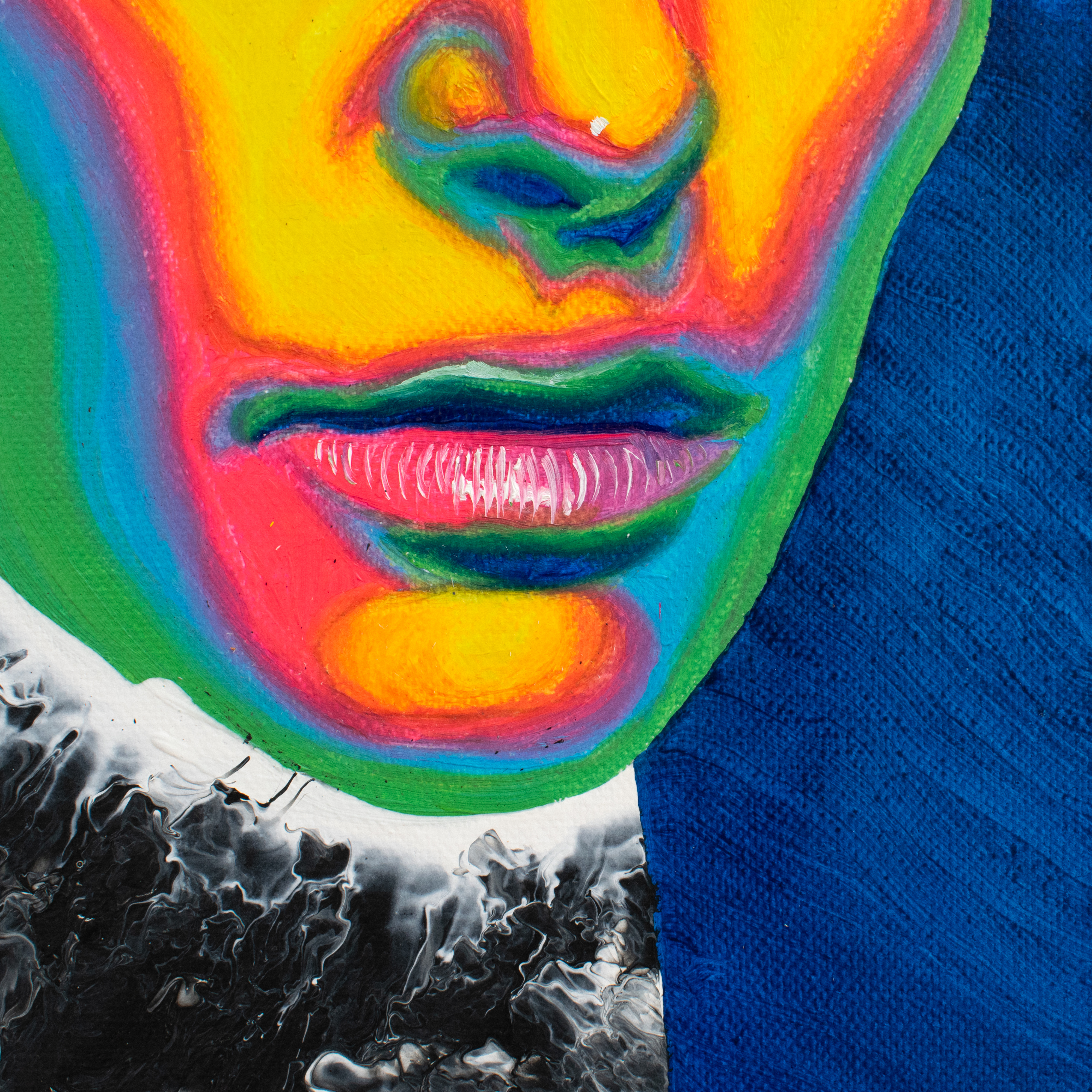 "Despertar" Obra original 20x60 cm 