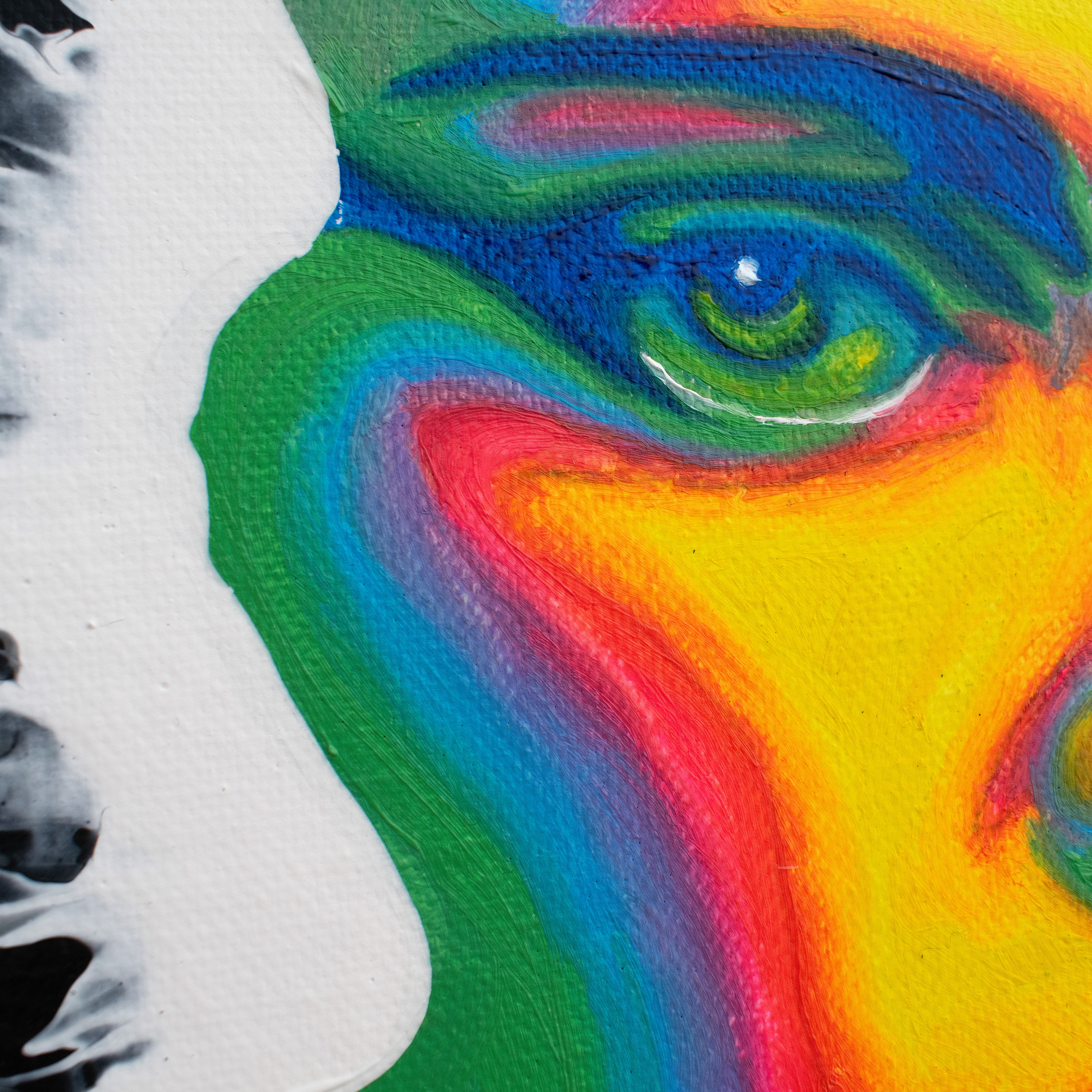 "Despertar" Obra original 20x60 cm 