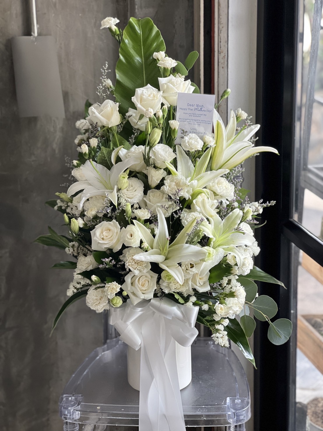 Elegant White Floral Arrangement