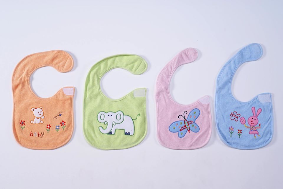 Colorful Baby Bibs Set