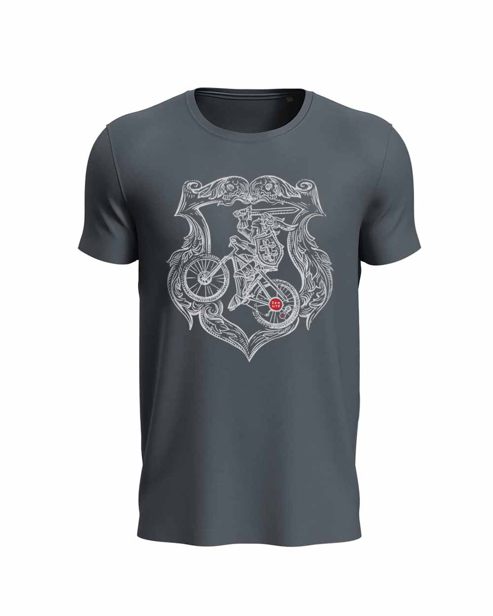 Vyriški sportiniai marškinėliai "Biking Vytis"