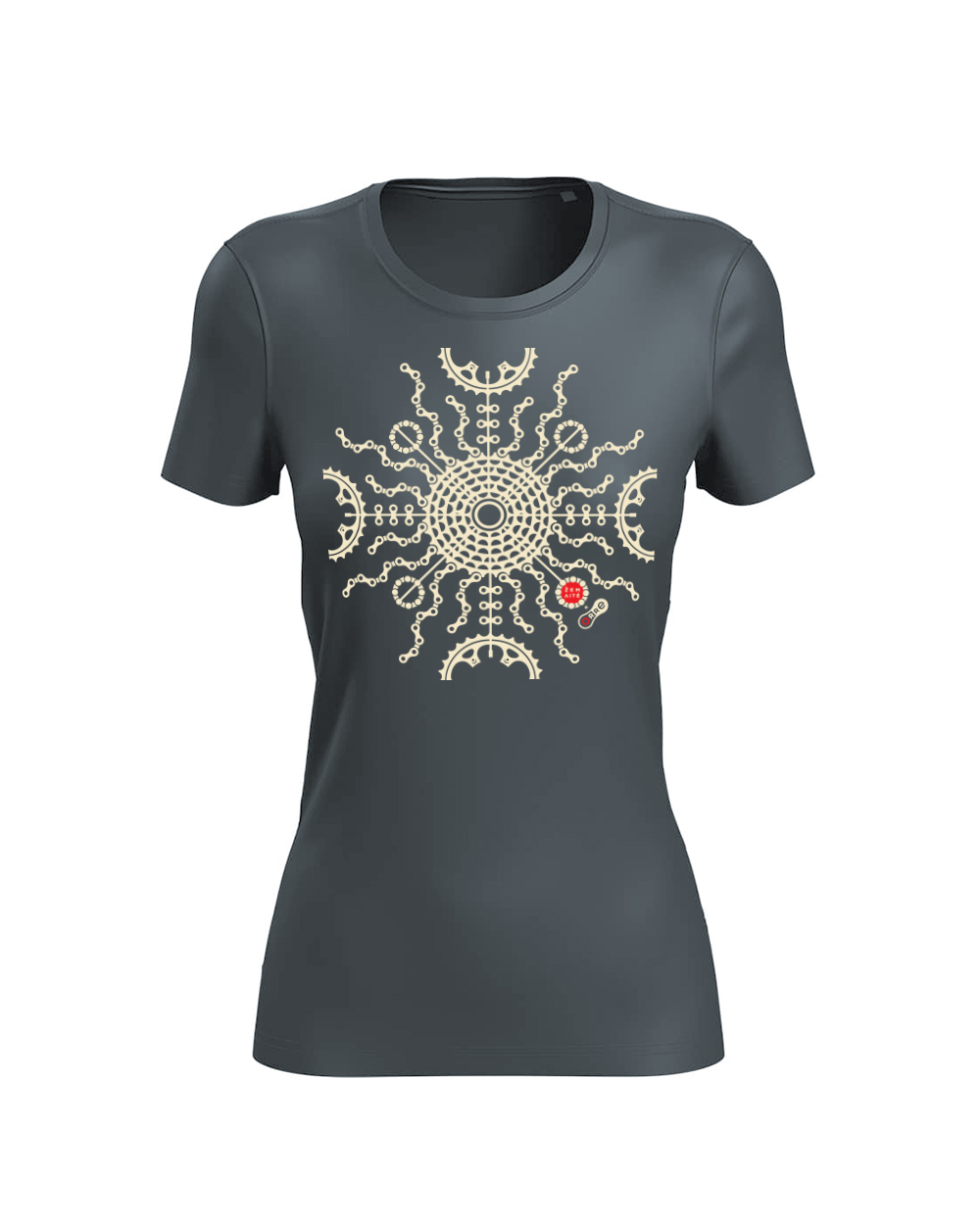 Moteriški sportiniai marškinėliai "Biking Sun"