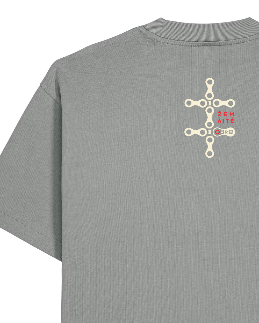 Oversize Unisex marškinėliai "Biking sun"