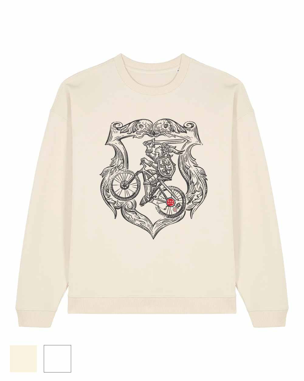 Oversize Unisex džemperis "Biking Vytis"