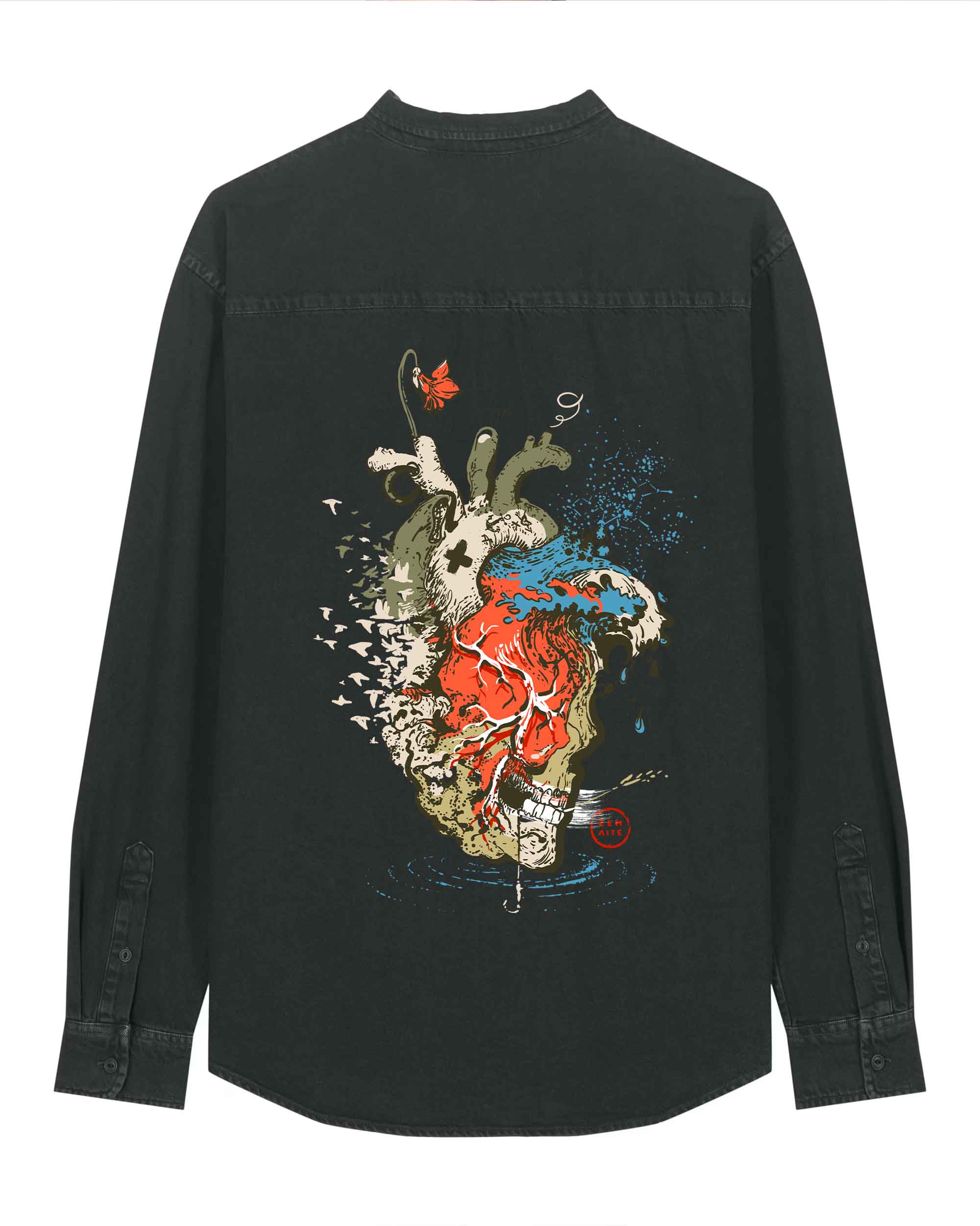 Unisex marškiniai "Living a full life"