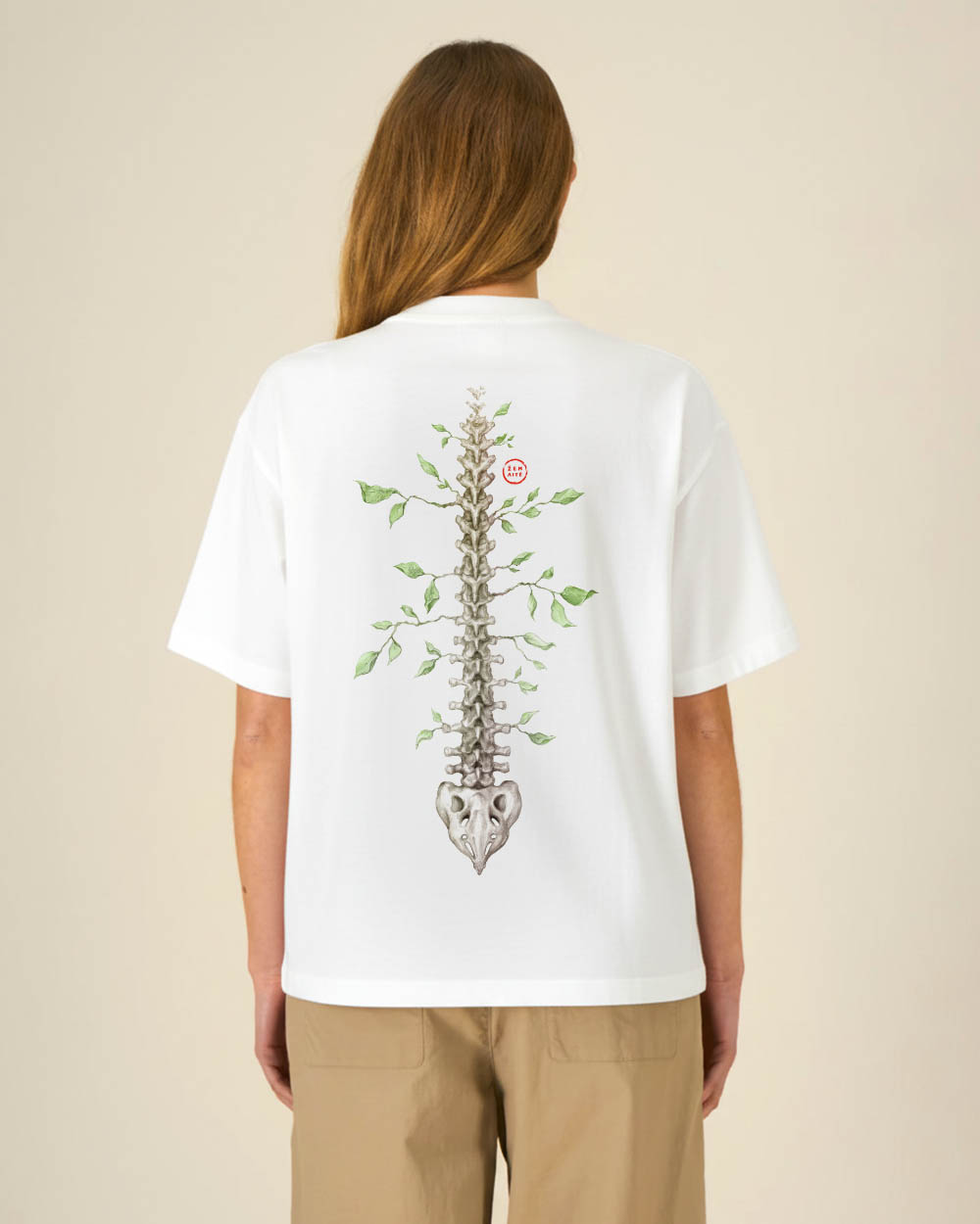 Oversize Unisex marškinėliai "Free spirit"