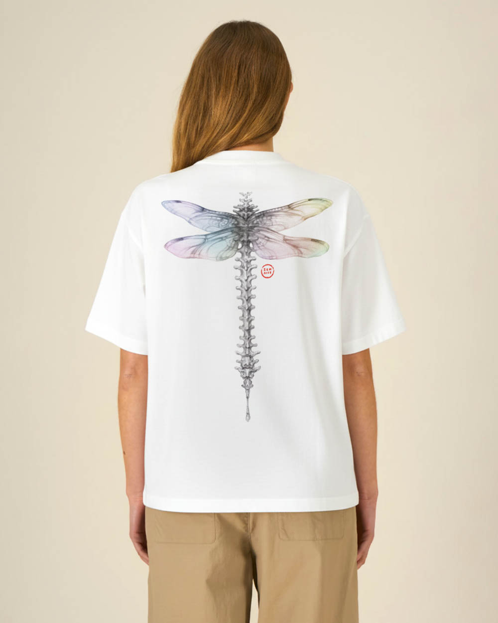 Oversize Unisex marškinėliai "Dragonfly"