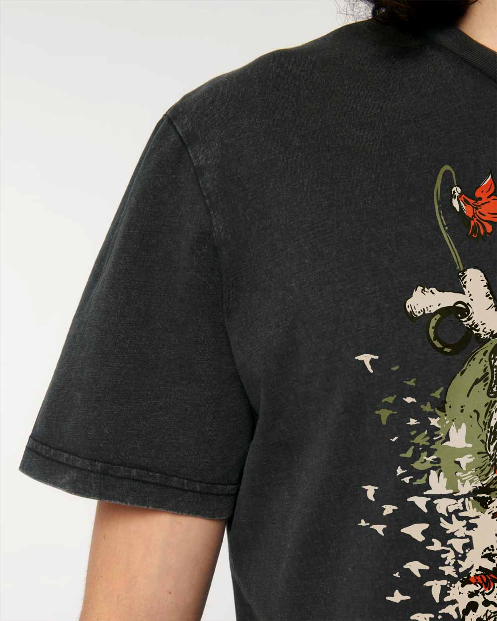 Klasikiniai Unisex marškinėliai "Living a full life"