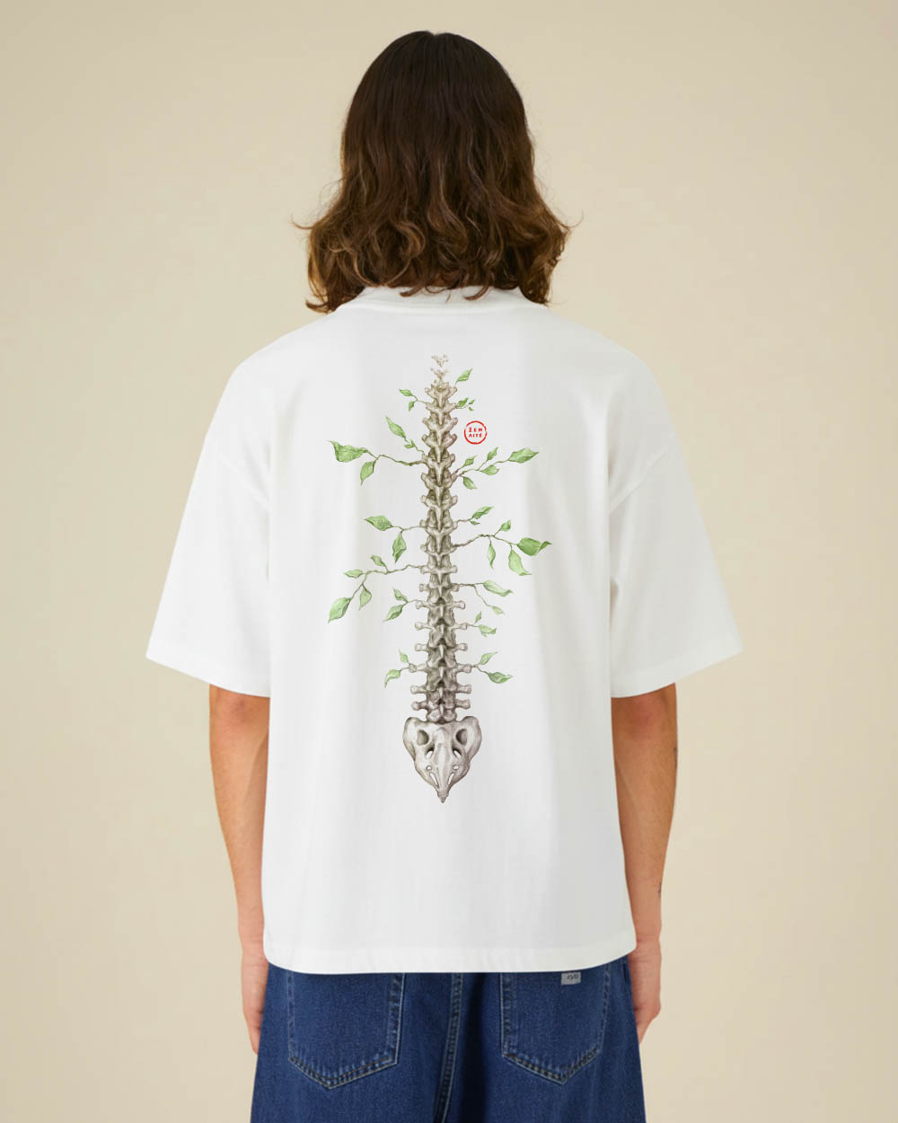 Oversize Unisex marškinėliai "Free spirit"