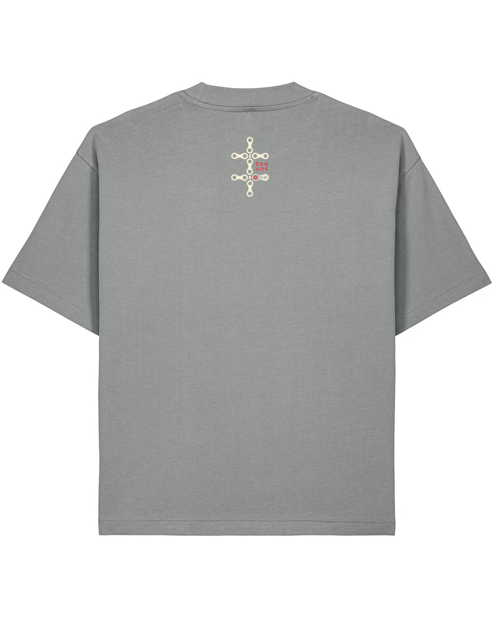 Oversize Unisex marškinėliai "Biking sun"