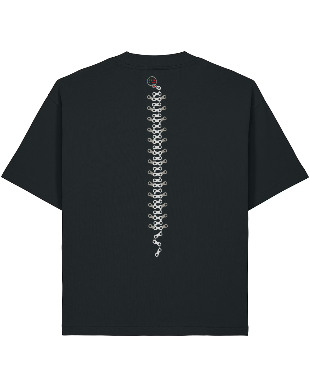 Oversize Unisex marškinėliai "Blood pumping machine"