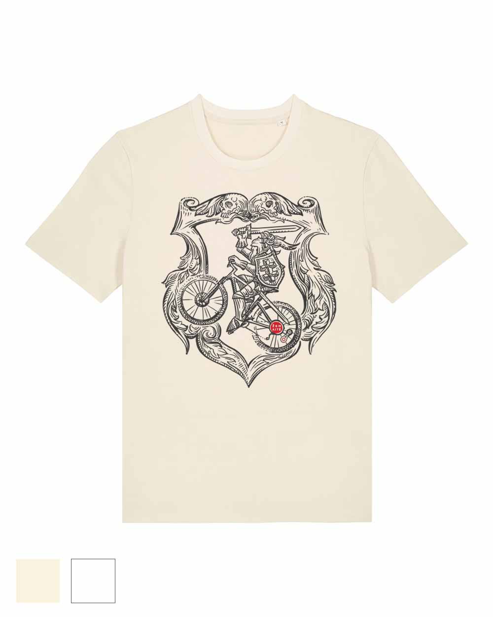 Klasikiniai Unisex marškinėliai "Biking Vytis"