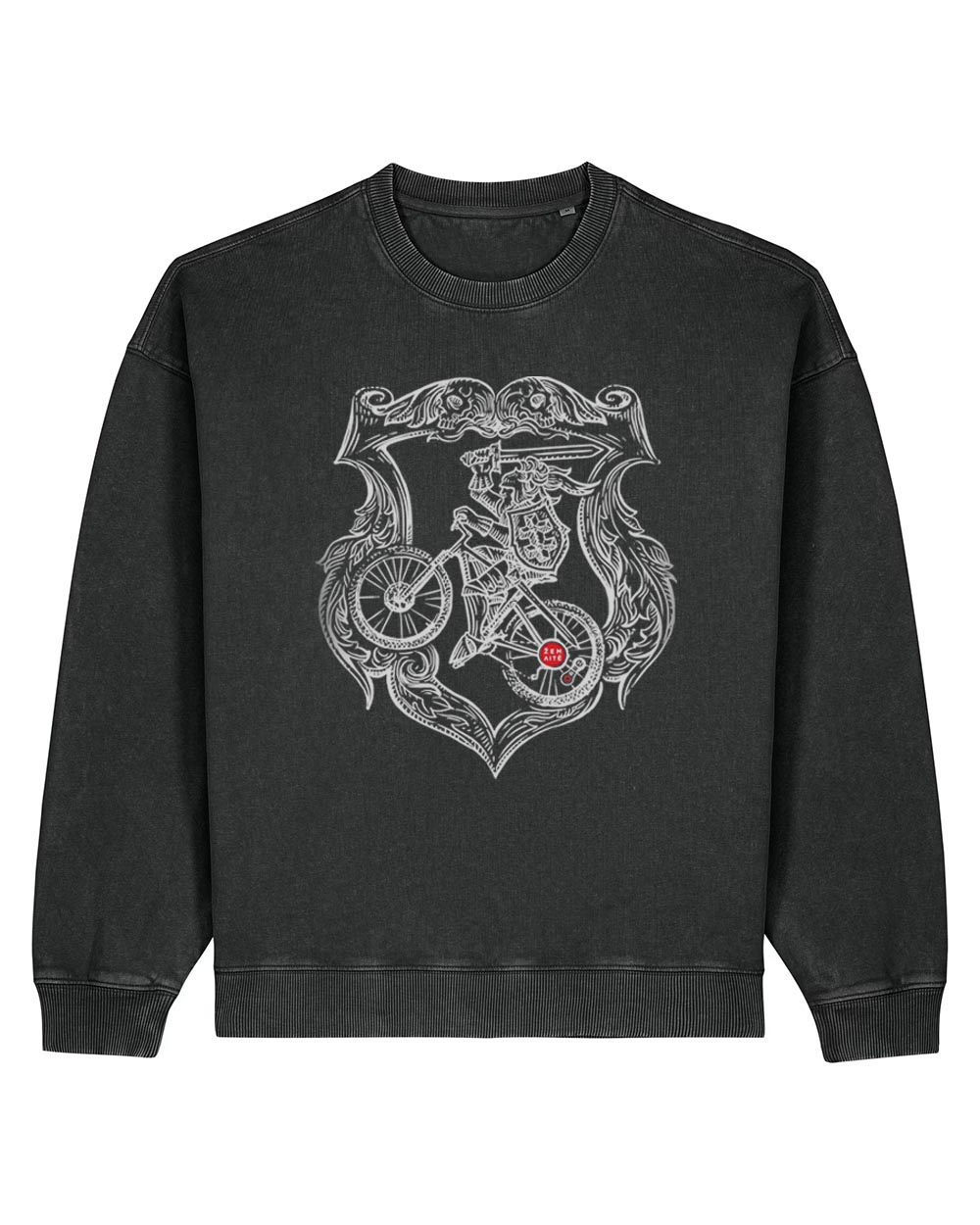 Oversize Unisex džemperis "Biking Vytis"