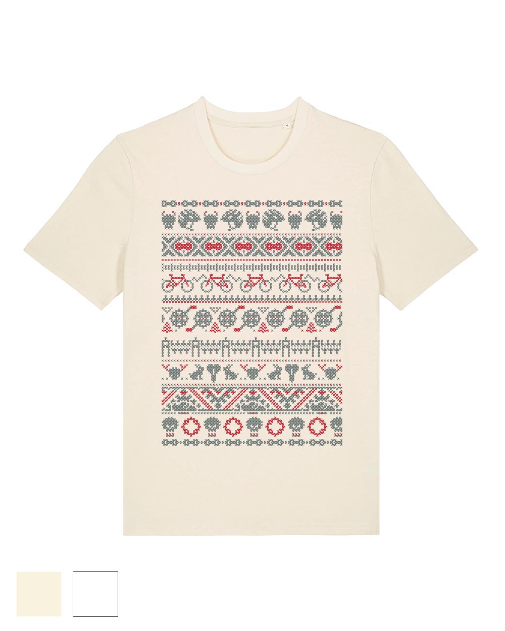 Klasikiniai Unisex marškinėliai "Biking story"