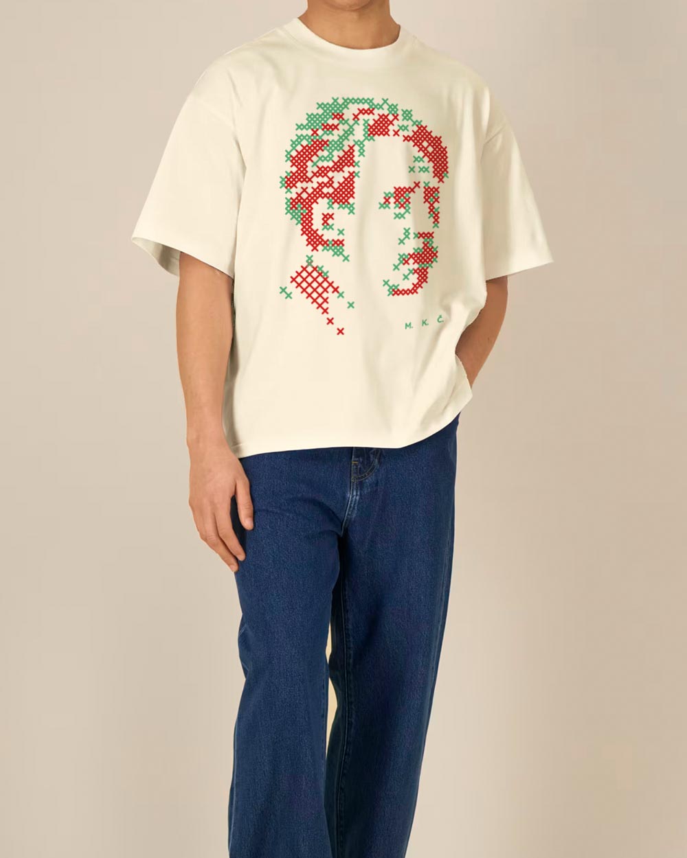 Oversize Unisex marškinėliai "Čiurlionis"