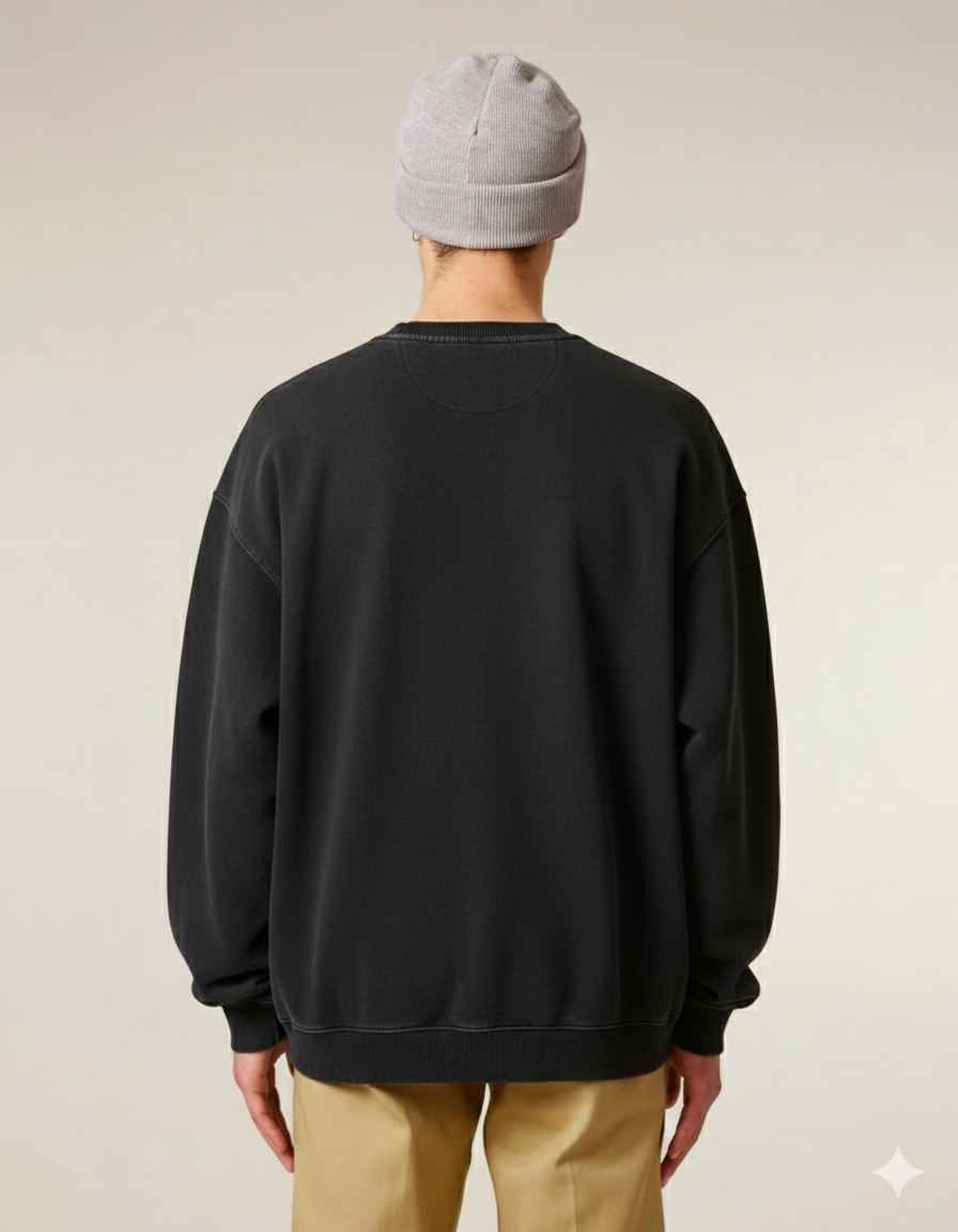 Oversize Unisex džemperis "Biking Vytis"