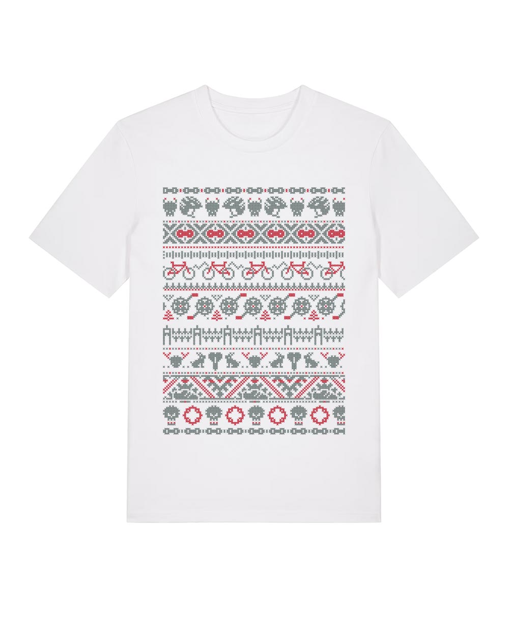 Klasikiniai Unisex marškinėliai "Biking story"