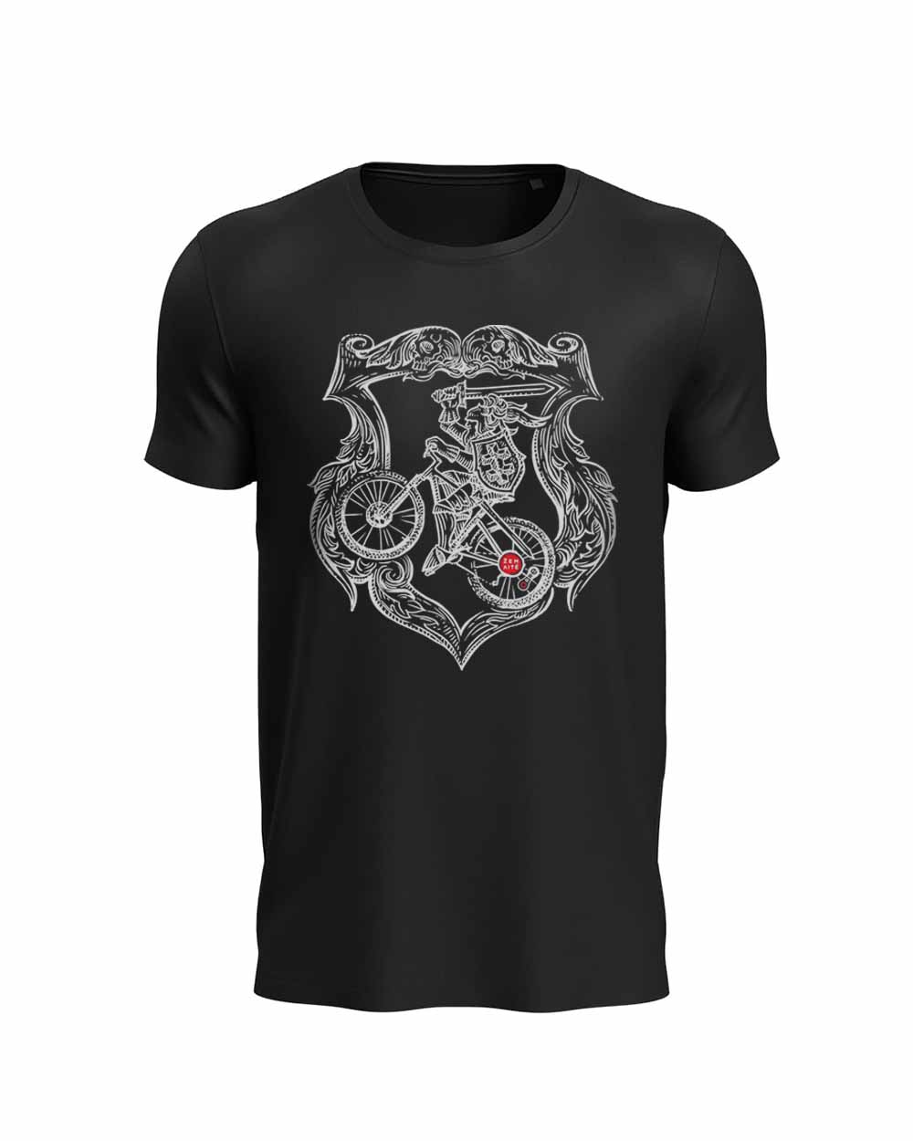 Vyriški sportiniai marškinėliai "Biking Vytis"