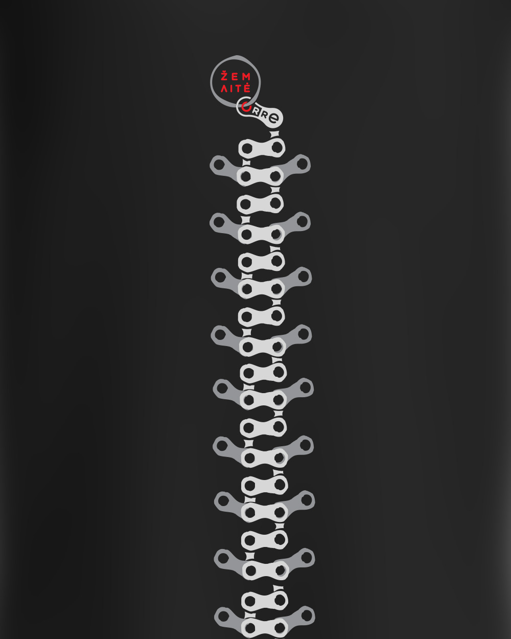 Moteriški sportiniai marškinėliai "Blood pumping machine"