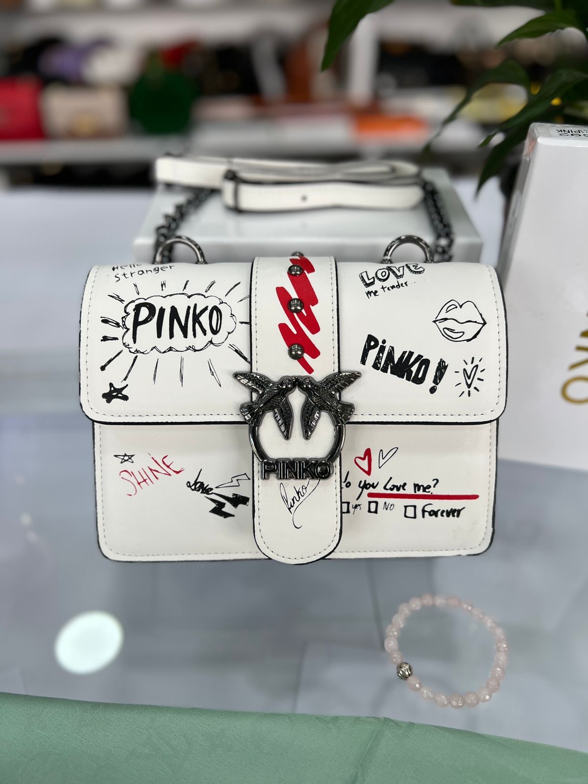 Pinko Graffiti Handbag
